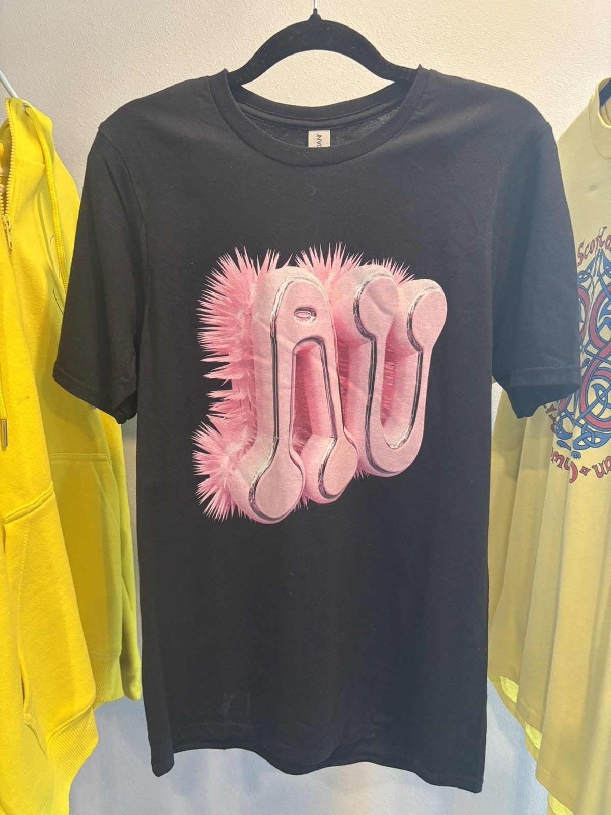 Japanese Brand Pink AU “Amen Universal” Spike Tee 👾 Size US S / EU 44-46 / 1 - 4 Thumbnail