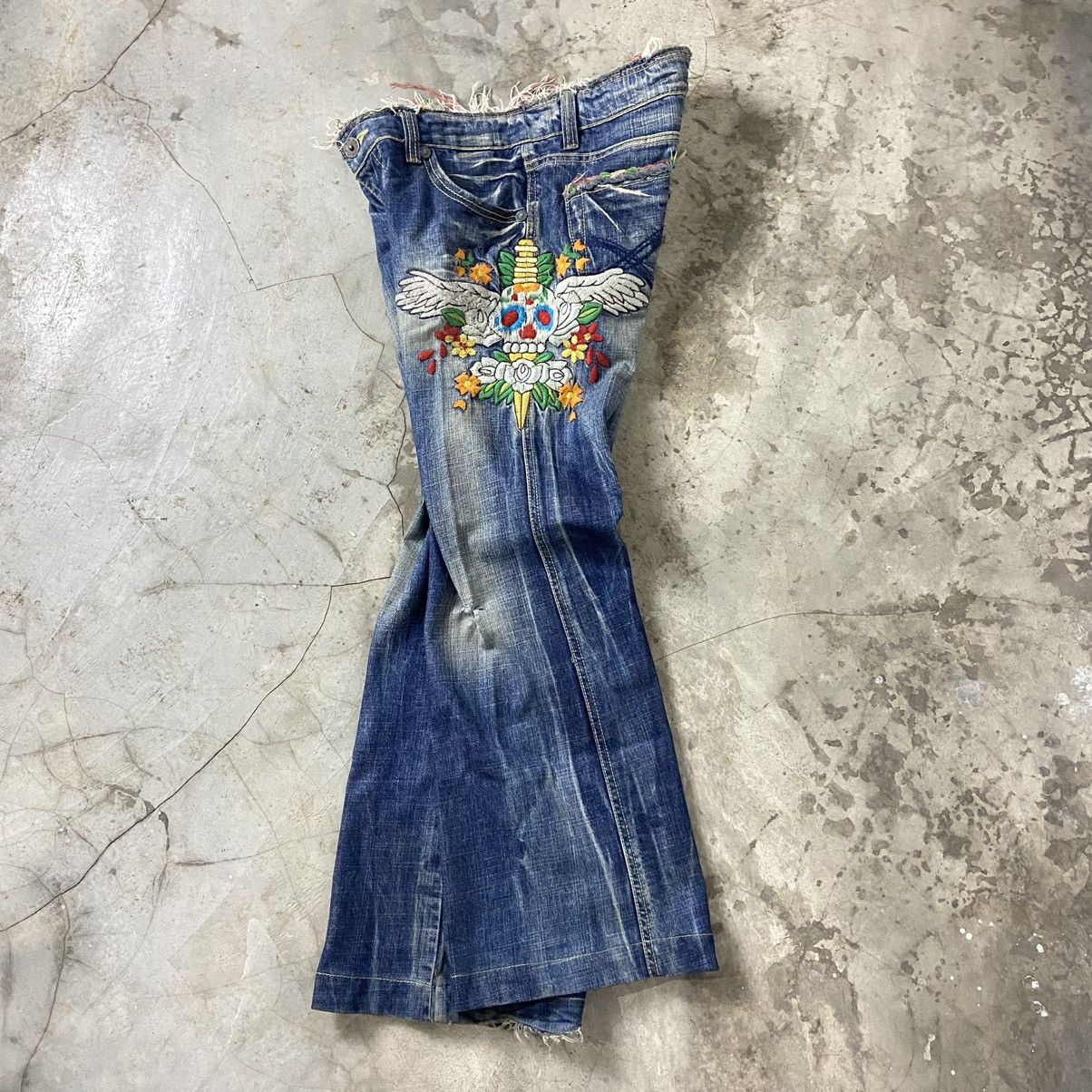 image of Y2K Denim Jean Redpepper in Blue, Women's (Size 28)