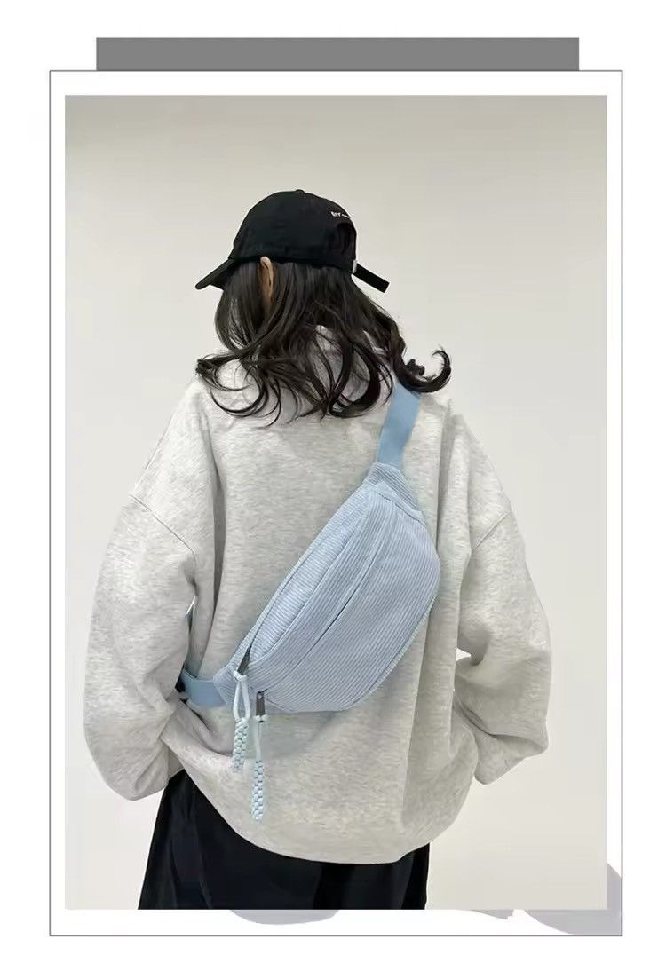 Japanese Brand Street Style Chest Bag Size ONE SIZE - 2 Thumbnail