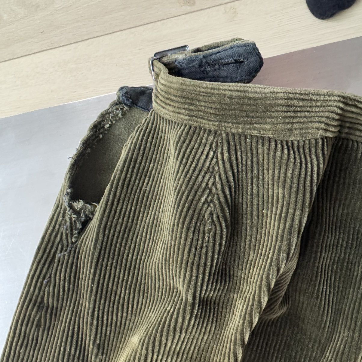 Vintage Vintage Corduroy Velvet Wide Leg Pants Green Size US 32 / EU 48 - 4 Thumbnail
