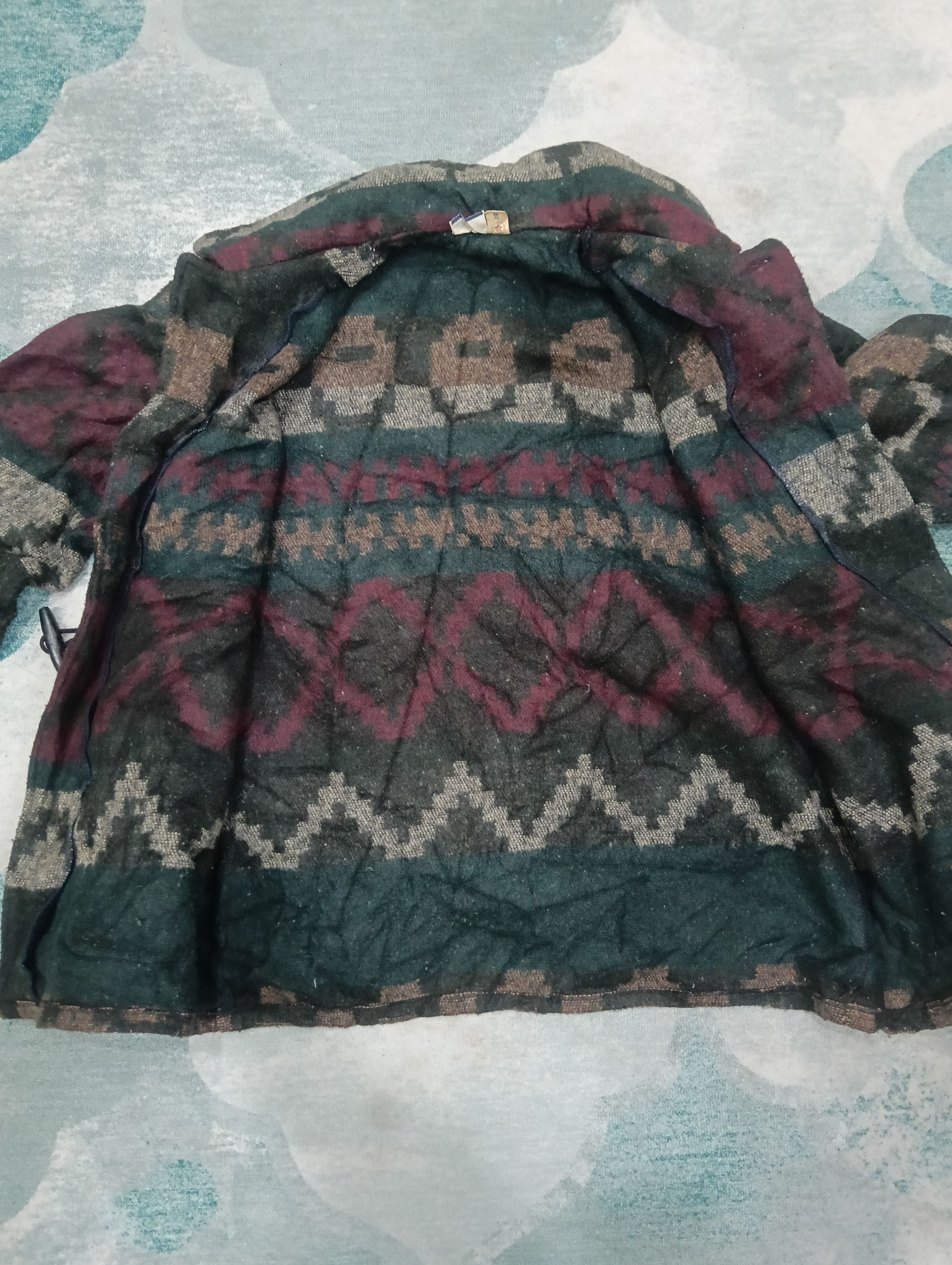 Vintage Vintage 90s Manhattan Jacket Like Navajo Design Size US M / EU 48-50 / 2 - 5 Thumbnail