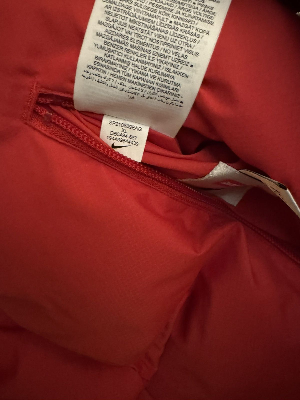 Nike × Supreme Supreme Nike Reversible Puffy Jacket Size US XL / EU 56 / 4 - 6 Thumbnail