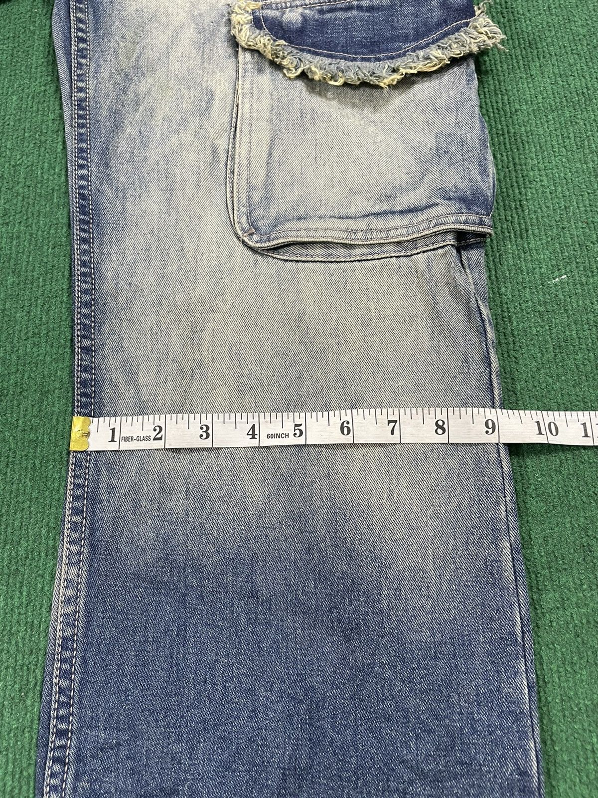 If Six Was Nine Distressed Look Japanese Jeans Multipocket Size US 30 / EU 46 - 13 Thumbnail