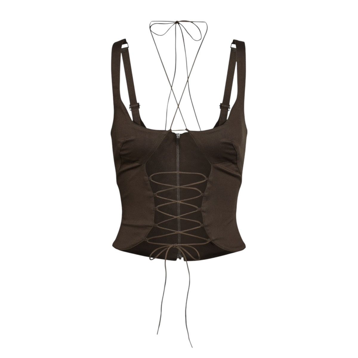 KNWLS Ray corset lace top Size XL / US 12-14 / IT 48-50 - 1 Thumbnail