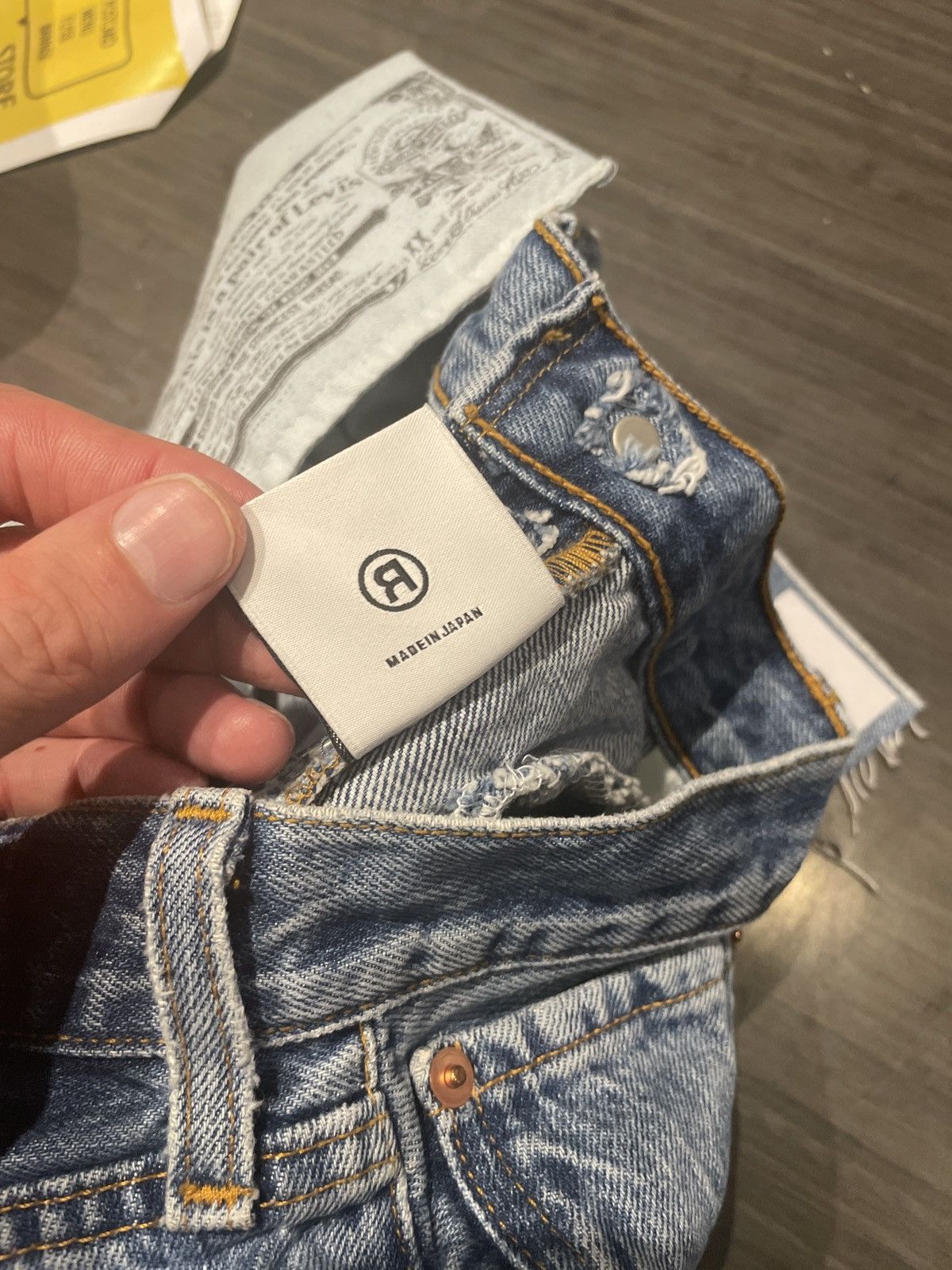 DENIM TEARS × READYMADE Readymade x Denim Tears Flare Jeans Size US 36 / EU 52 - 9 Thumbnail