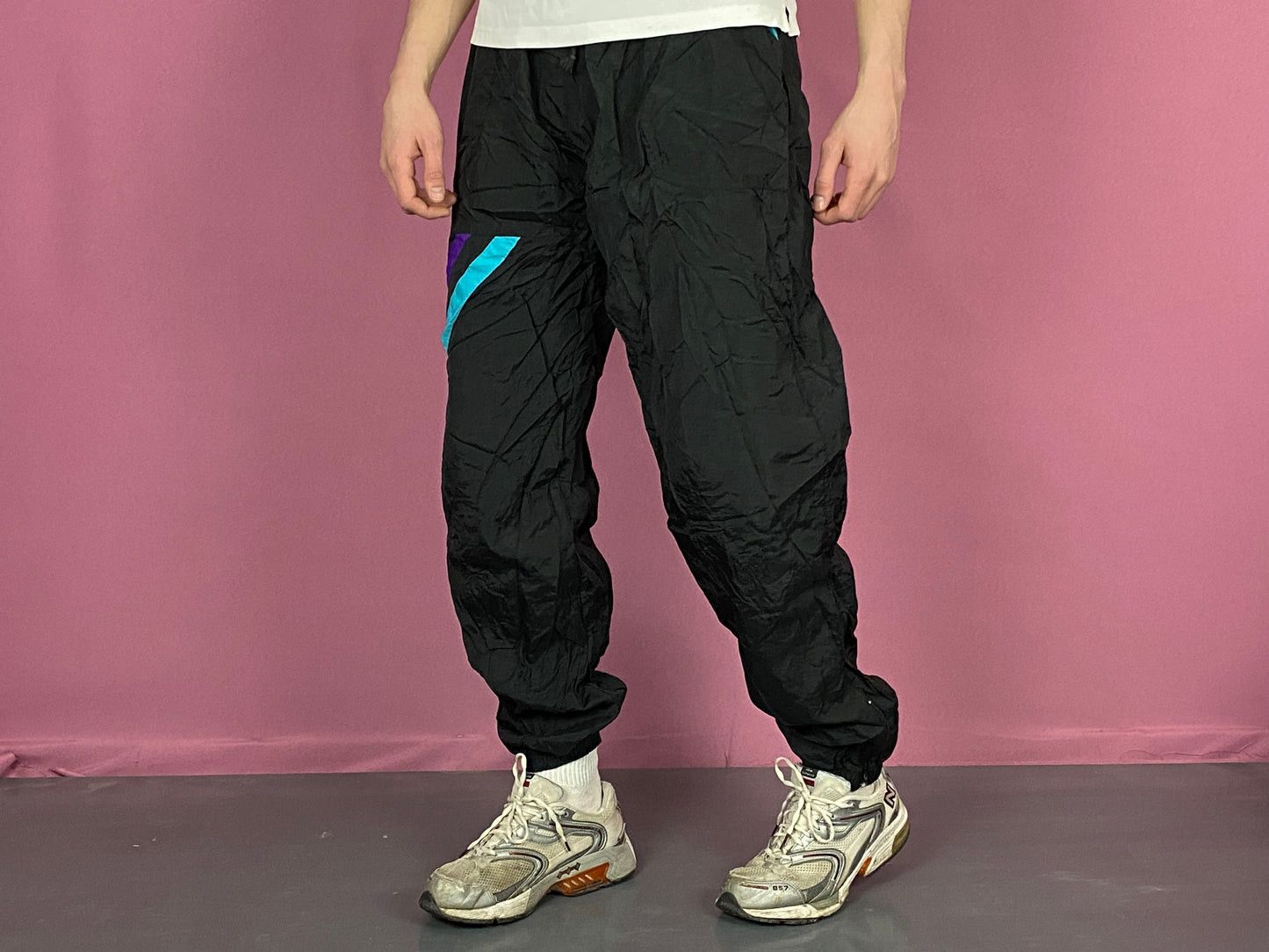 Vintage 90s L'Alliance Vintage Men's Track Pants - XL Size US 38 / EU 54 - 2 Thumbnail