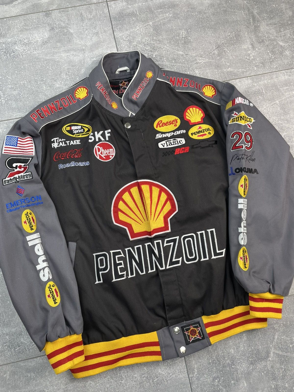 JH Design JH Design Racing Jacket Embroidery Jeff Hamilton Pennzoil Size US L / EU 52-54 / 3 - 3 Thumbnail