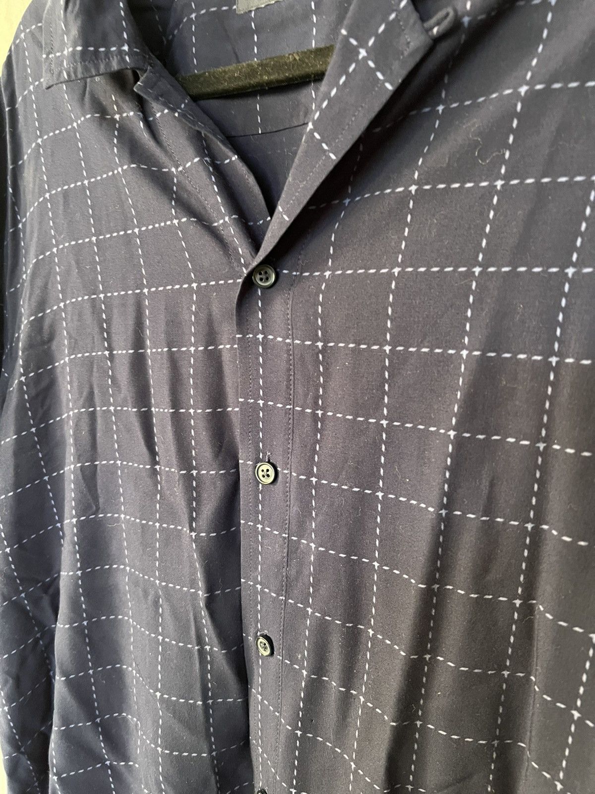 Scotch & Soda Scotch & Soda Navy Striped Shirt Size US L / EU 52-54 / 3 - 2 Thumbnail