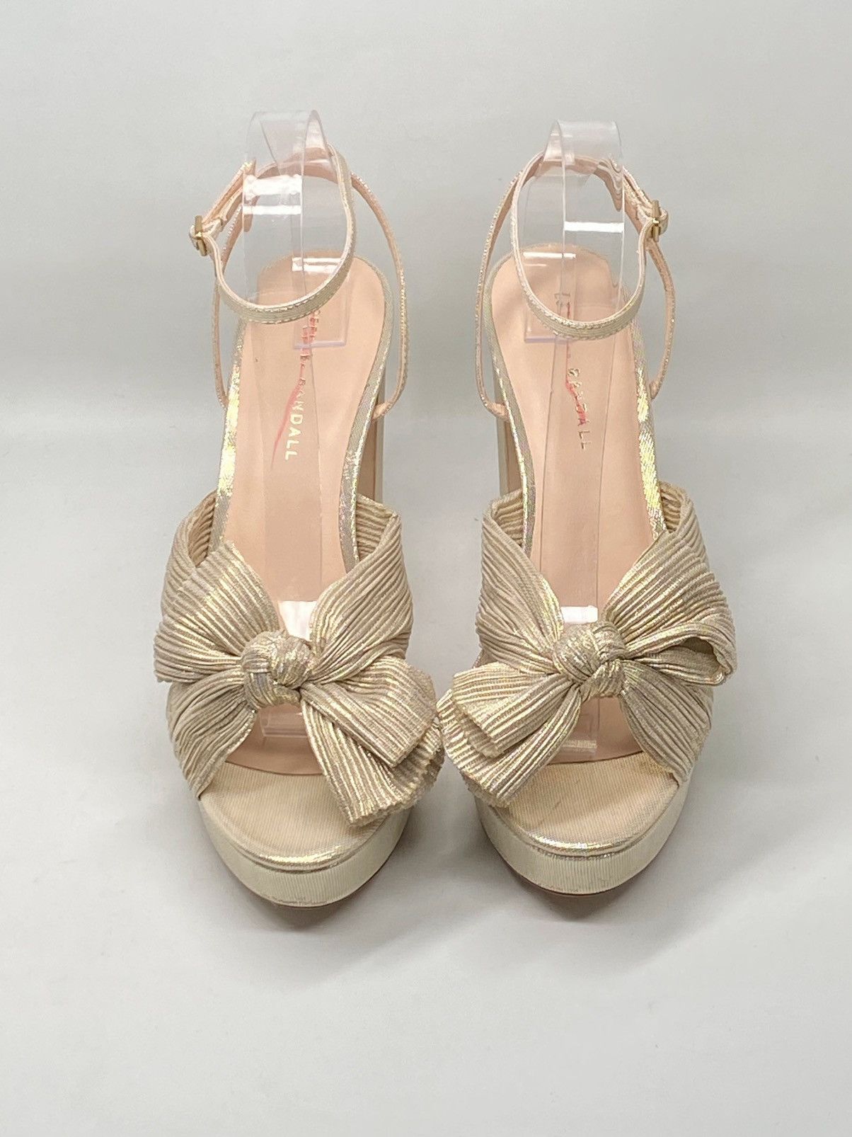 Loeffler Randall Loeffler Randall Natalia Pleated Platform Sandals size 10 Size US 10 / IT 40 - 4 Thumbnail