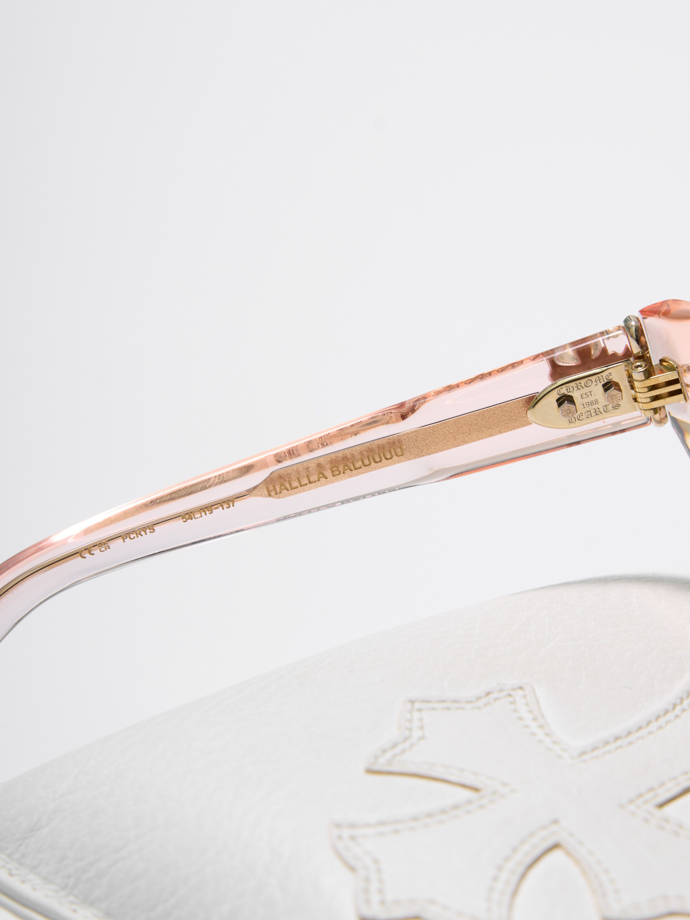 Chrome Hearts CHROME HEARTS HALLLA BALUUUU PINK CRYSTAL Size ONE SIZE - 7 Thumbnail