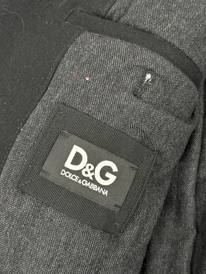 Dolce & Gabbana AW2006 Dolce & Gabbana Black Classy Buttoned Wool Jacket Size US M / EU 48-50 / 2 - 9 Thumbnail