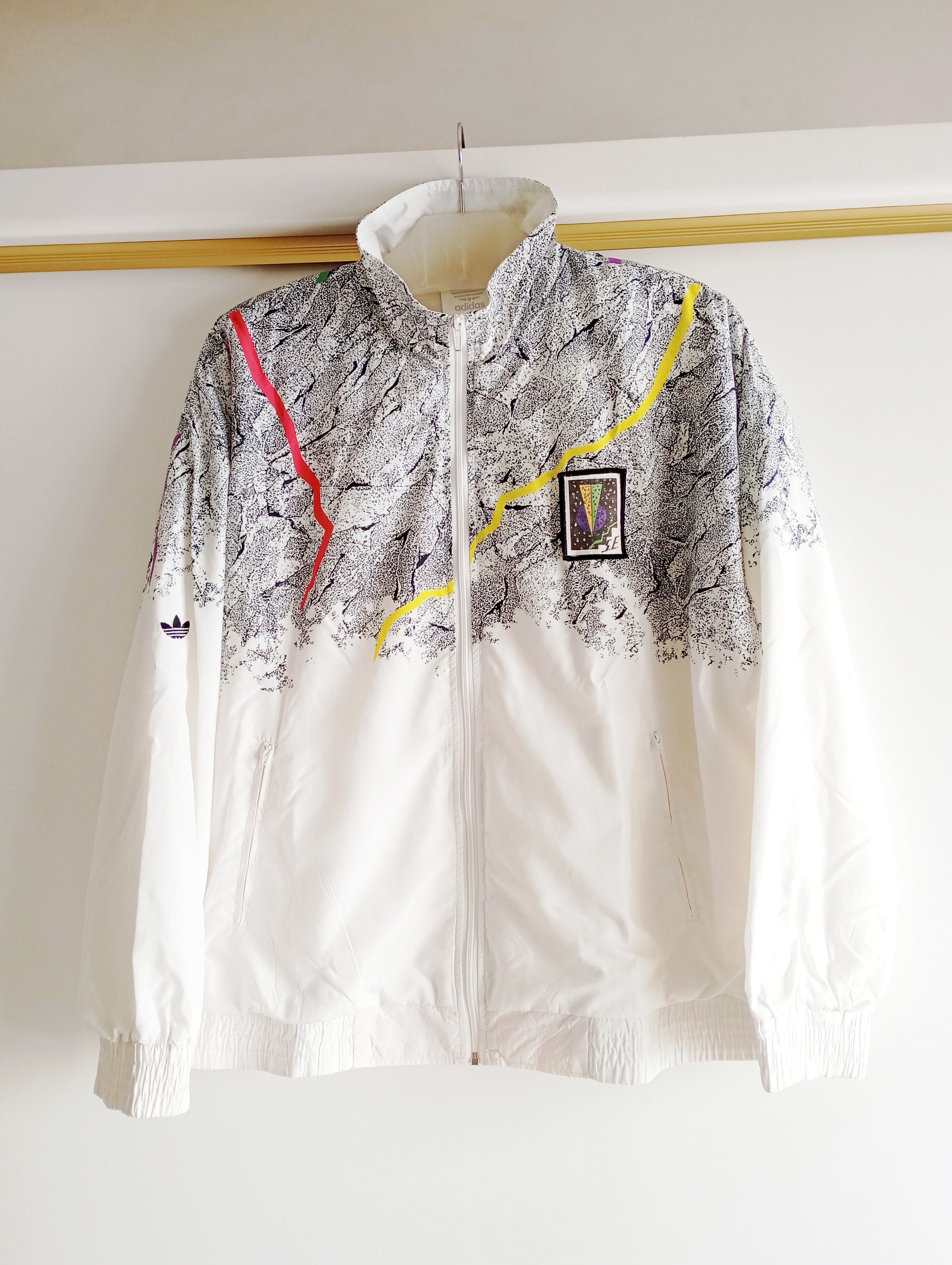 Adidas Adidas Stefan Edberg Vintage Track Top Jacket 80s 90s Tennis Size US L / EU 52-54 / 3 - 1 Thumbnail