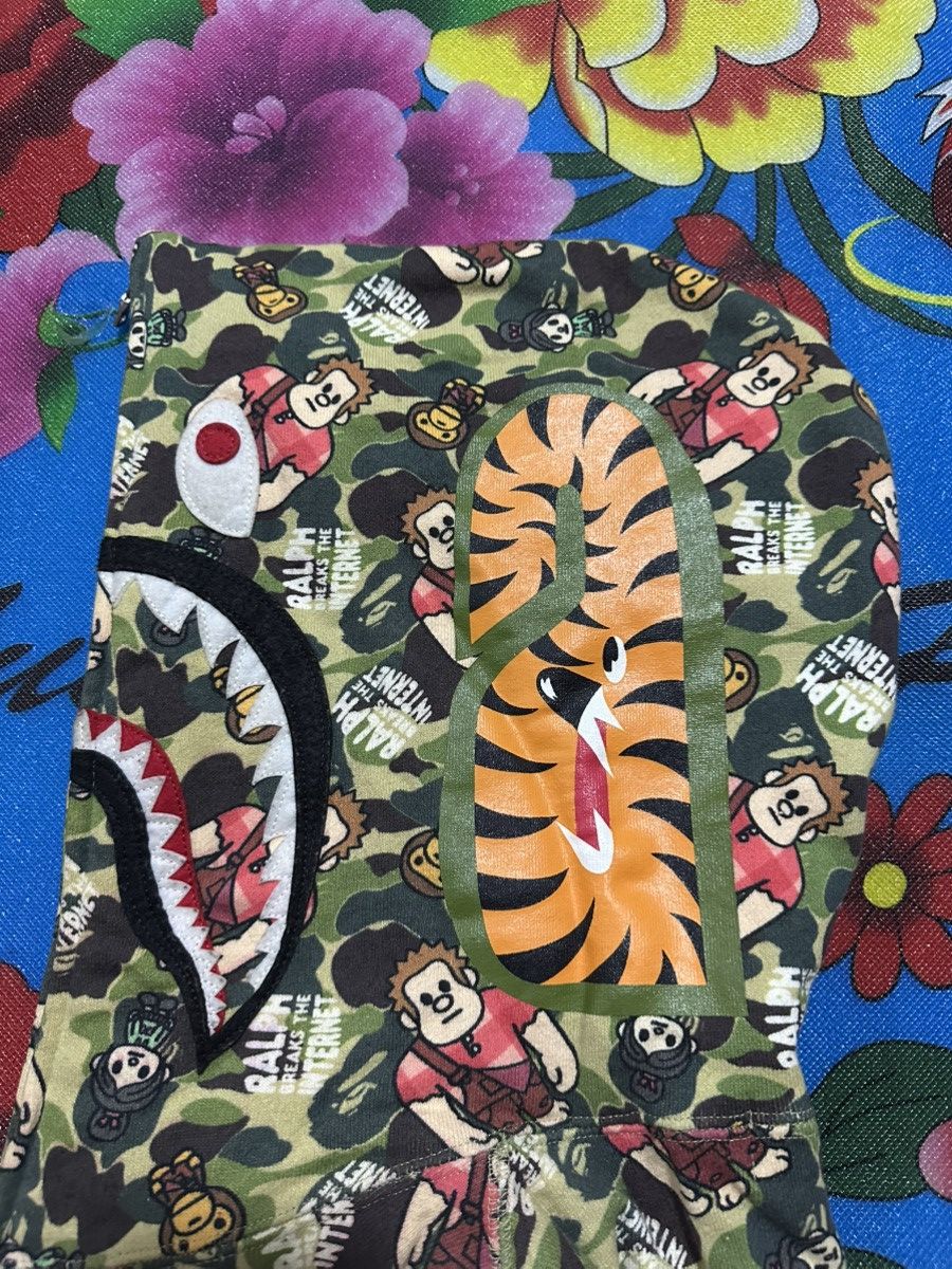 Bape Bape x Ralph Breaks the Internet Shark Full Zip Hoodie Size US S / EU 44-46 / 1 - 4 Thumbnail