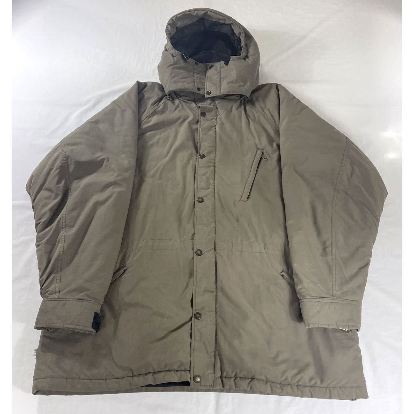 The North Face VINTAGE The North Face XL Hooded Jacket Green Insulated MADE IN USA 90s Parka Size US XL / EU 56 / 4 - 2 Thumbnail