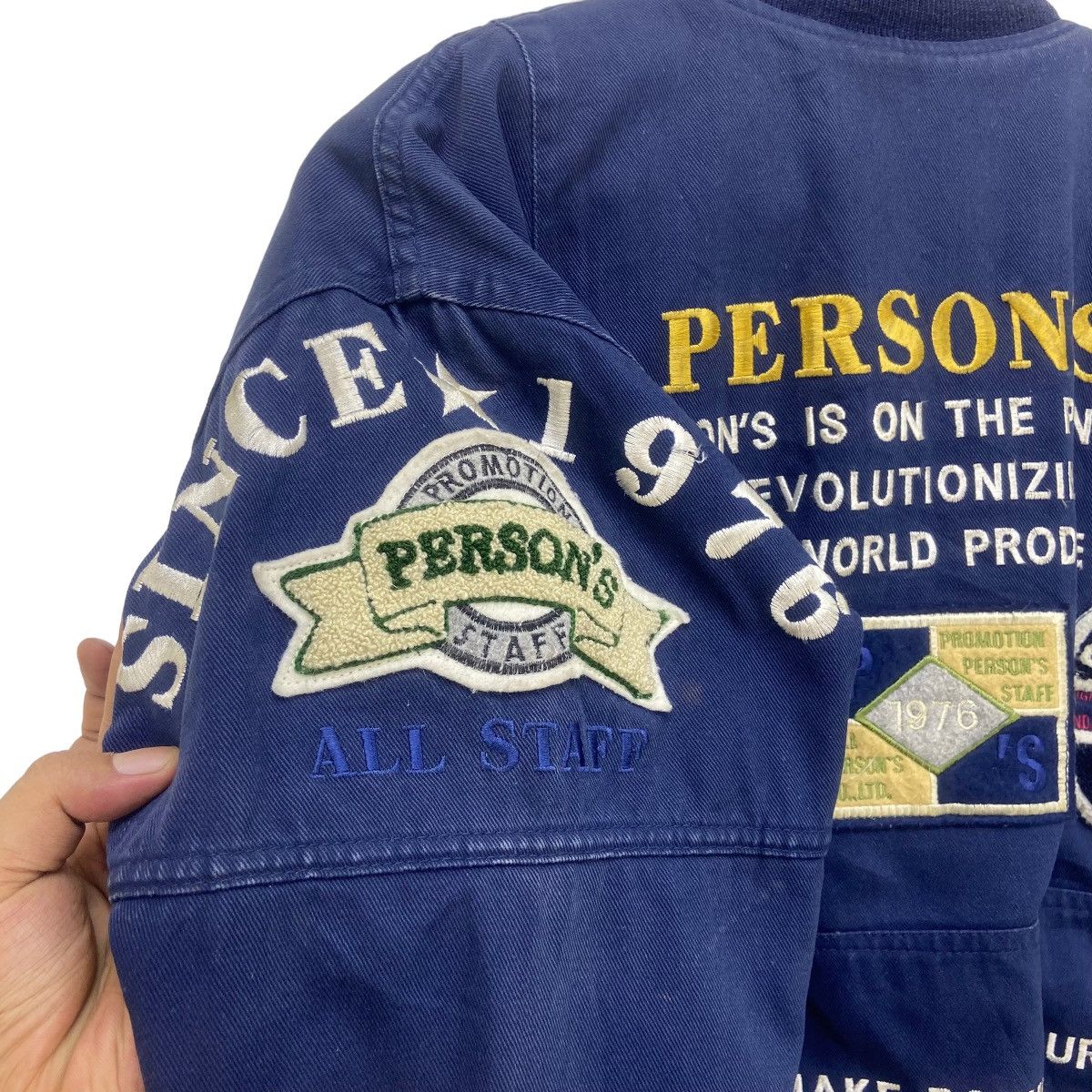 Japanese Brand × PERSON'S × Vintage Vintage Person’s Hype Street Fashion Stylish Bomber Oversize Size US S / EU 44-46 / 1 - 14 Thumbnail