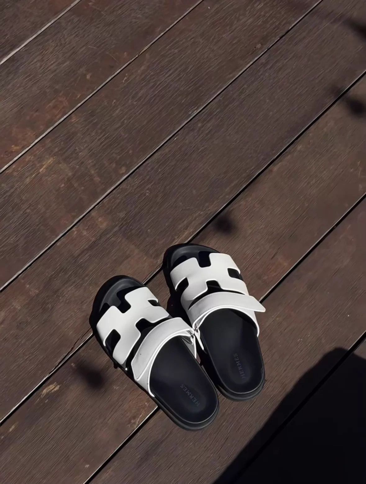 Hermes Hermes Panda Slides 99 new With Box Size 35 Leather Size US 4.5 / IT 34.5 - 5 Thumbnail