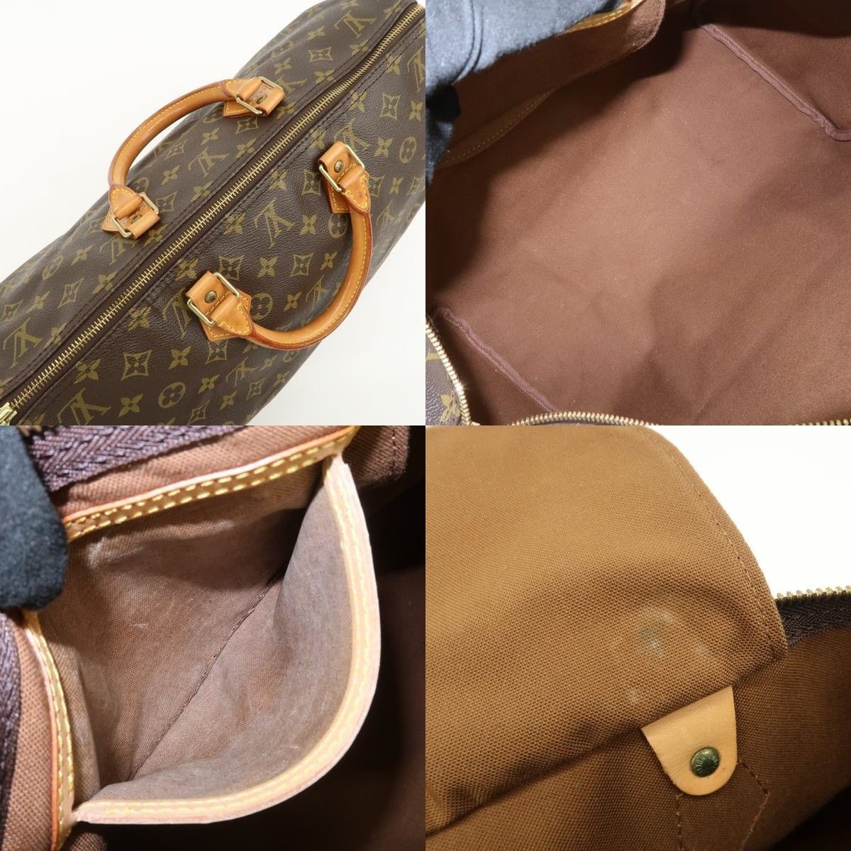 Louis Vuitton Louis Vuitton Monogram Speedy 40 Satchel Brown Size ONE SIZE - 7 Thumbnail