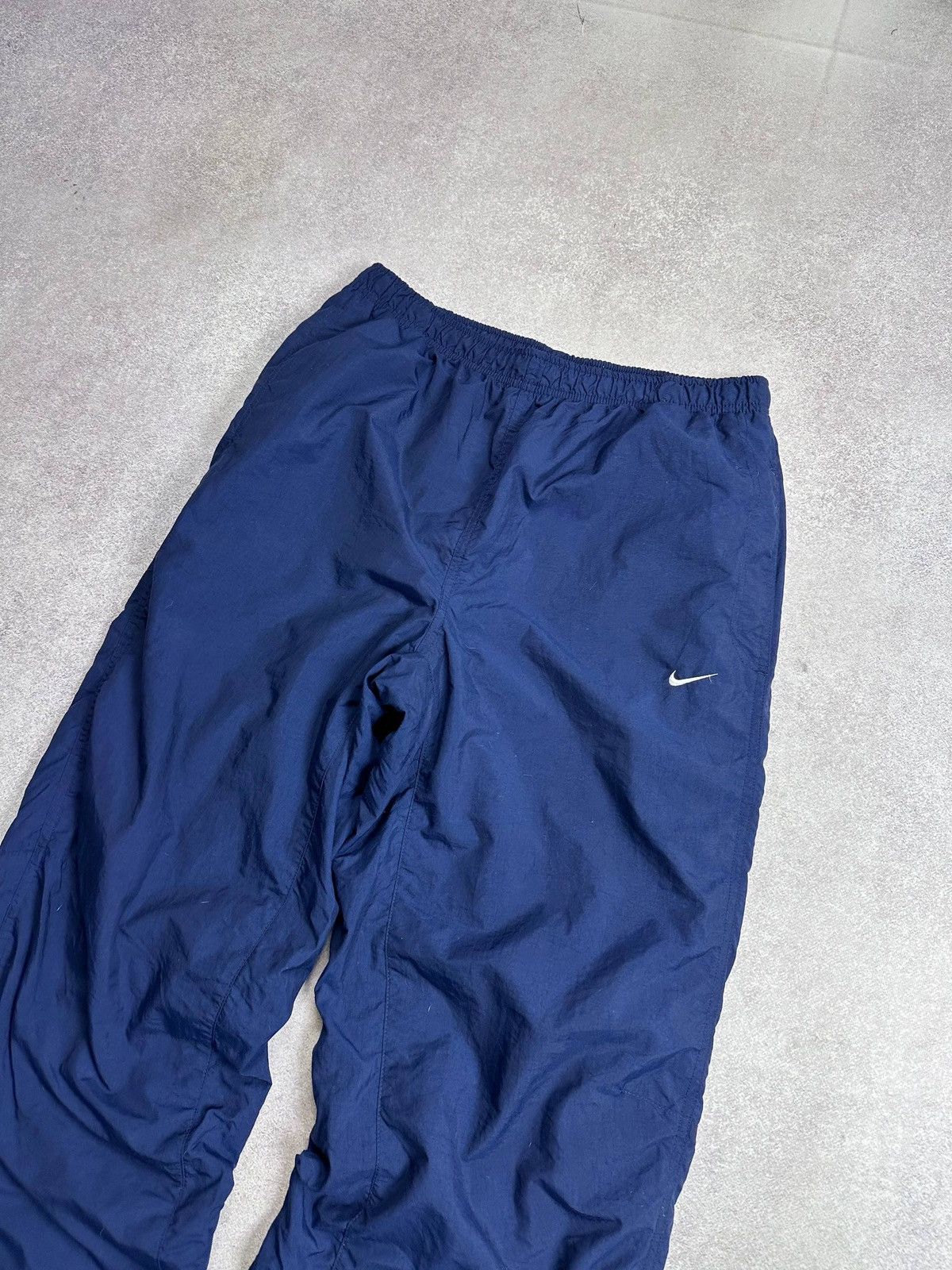 Nike Vintage 90s Nike Swoosh Baggy Y2K Tn Skepta Track Pants Size US 34 / EU 50 - 2 Thumbnail