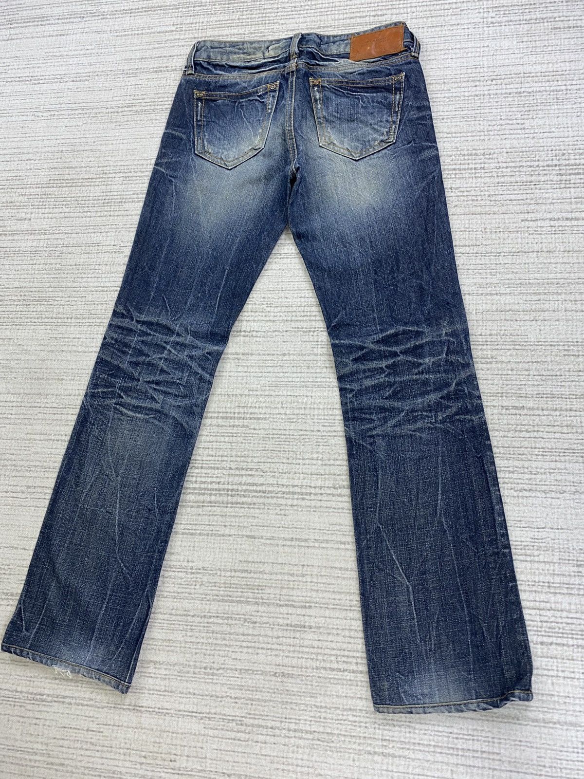 If Six Was Nine × Japanese Brand × Vintage Vintage Flare Tbj Nearby Distressed Denim Jeans Size US 27 - 11 Thumbnail