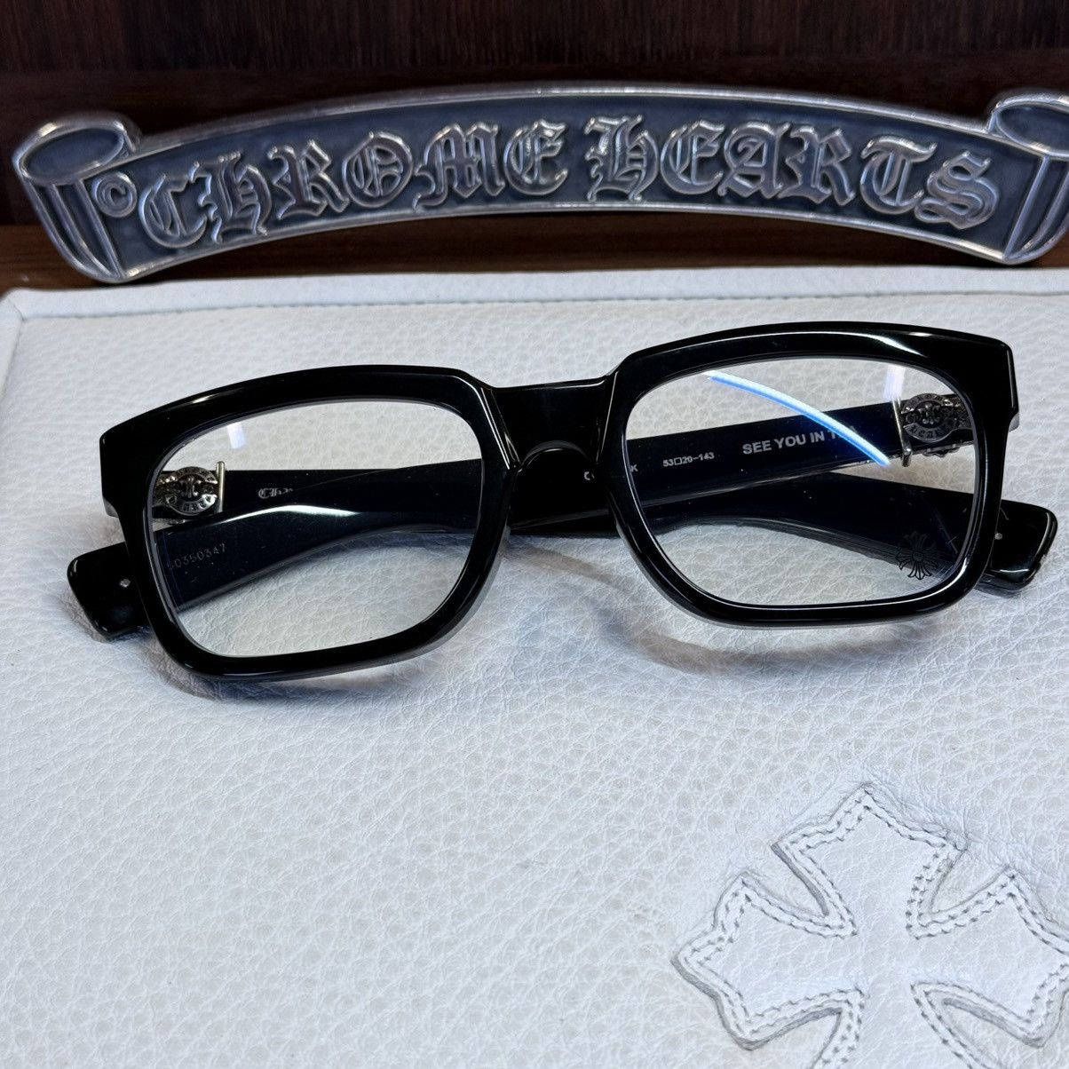 Chrome Hearts Chrome Hearts SEE YOU IN TEA Glasses Size ONE SIZE - 1 Thumbnail