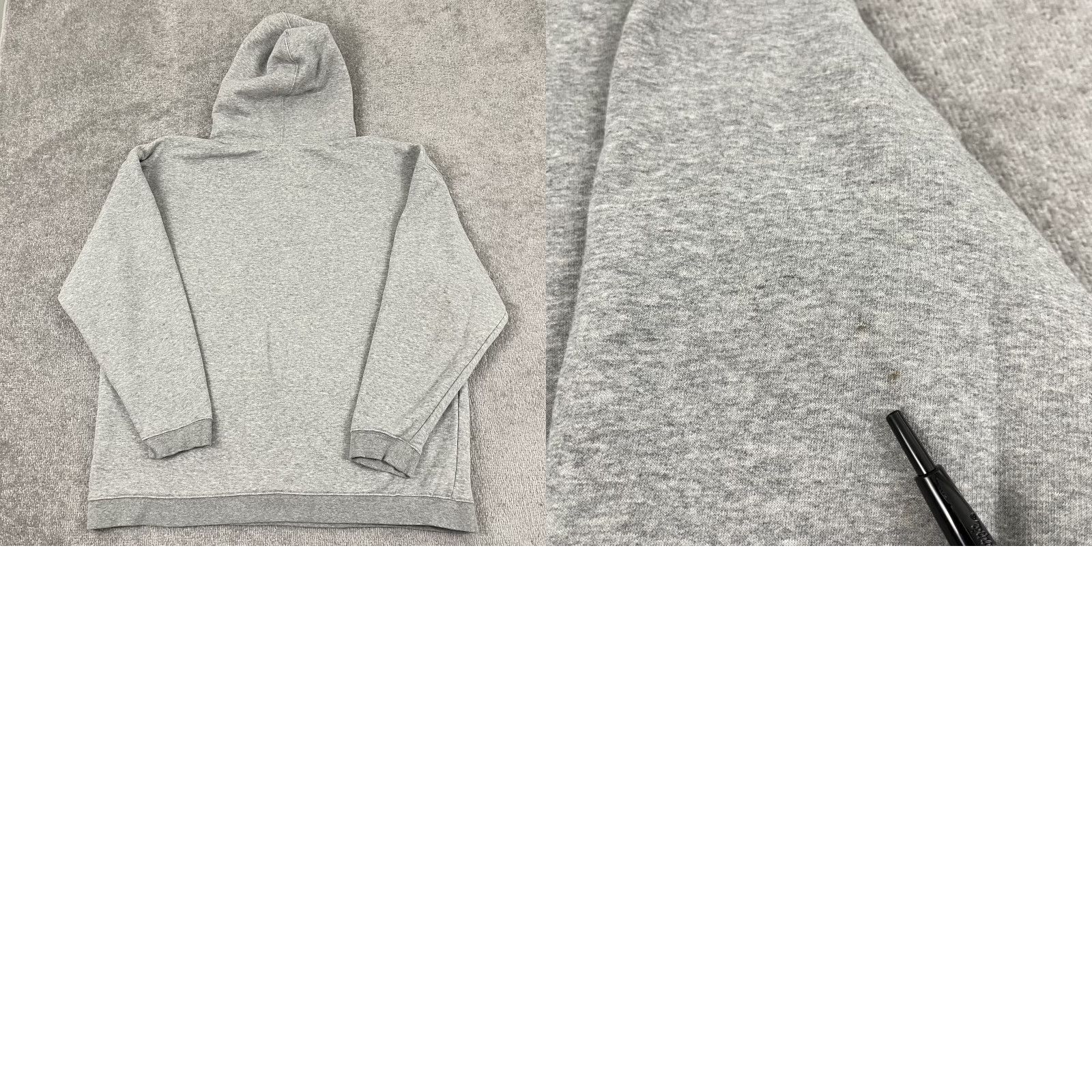 Nike VINTAGE Nike Team Hoodie Sweatshirt Mens XL Gray Swoosh Check Skater Retro Y2K Size US XL / EU 56 / 4 - 8 Thumbnail