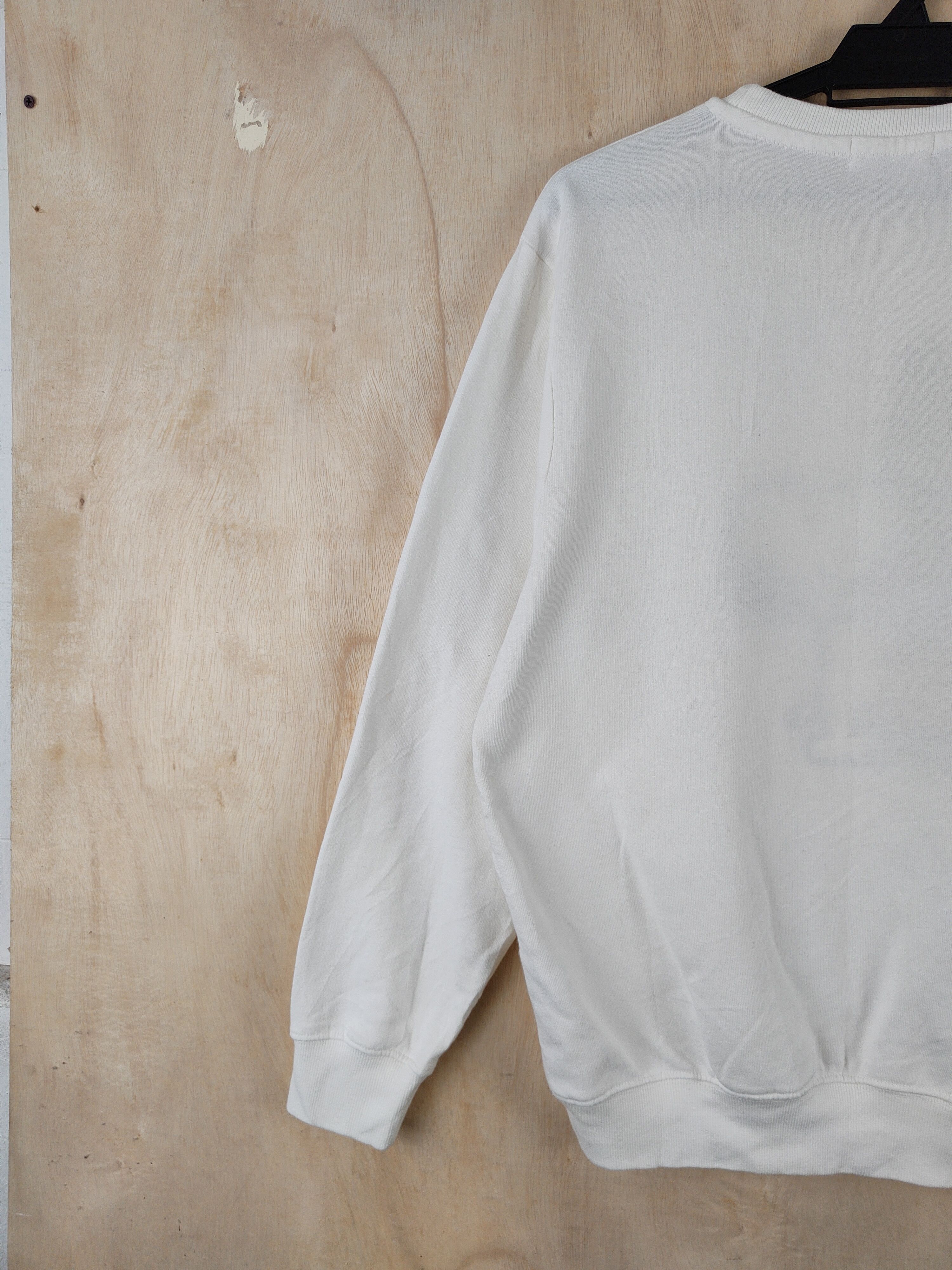 Vintage Peanuts Cream vintage Sweatshirts #S2473 Size US L / EU 52-54 / 3 - 9 Thumbnail