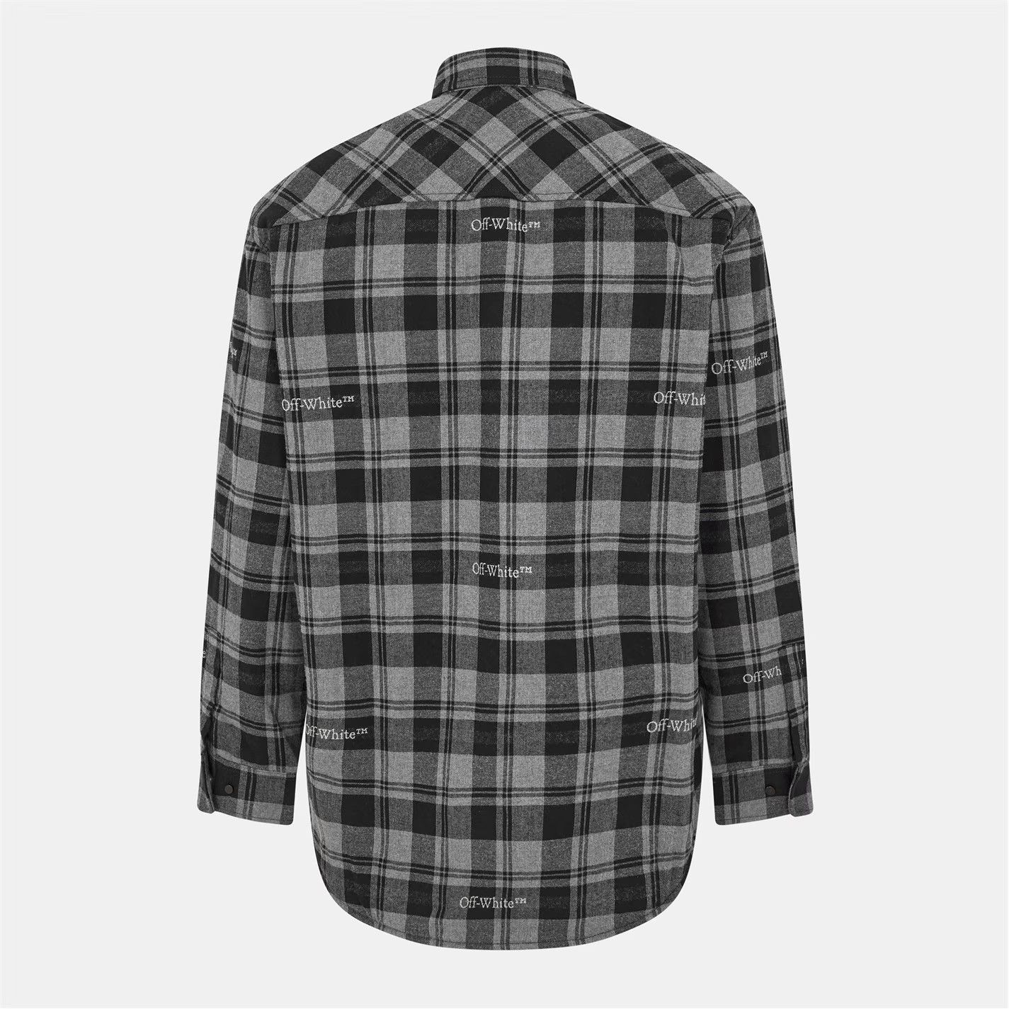 Off-White o1g2r1mq0326 Overshirt in Multicolor Size US M / EU 48-50 / 2 - 2 Thumbnail