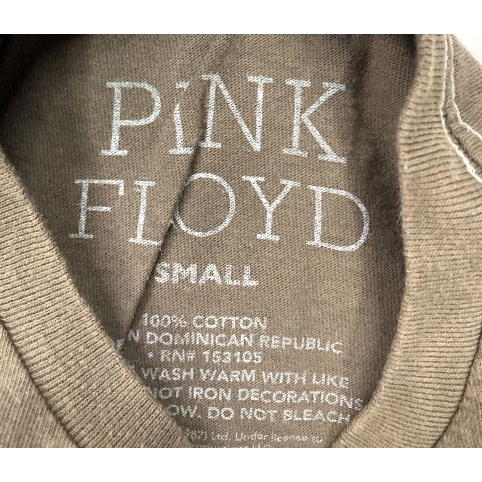 Vintage VINTAGE Pink Floyd World Tour 87 Graphic T-shirt Women Small Brown Short Sleeve Music Size S / US 4 / IT 40 - 4 Thumbnail