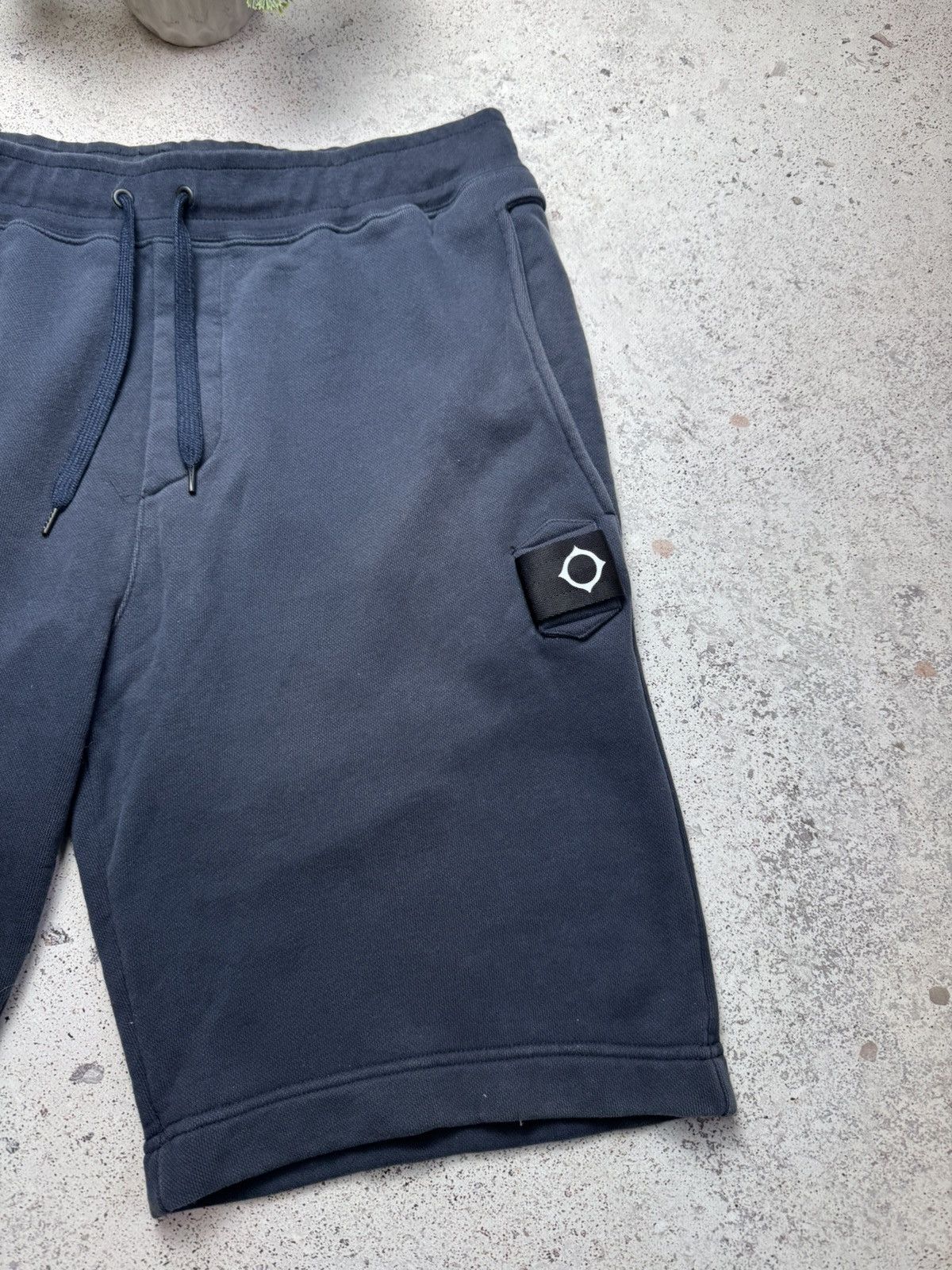MA.STRUM × Massimo Osti Men's Shorts MA.Strum Core Sweat Blue XXL Size US 36 / EU 52 - 2 Thumbnail