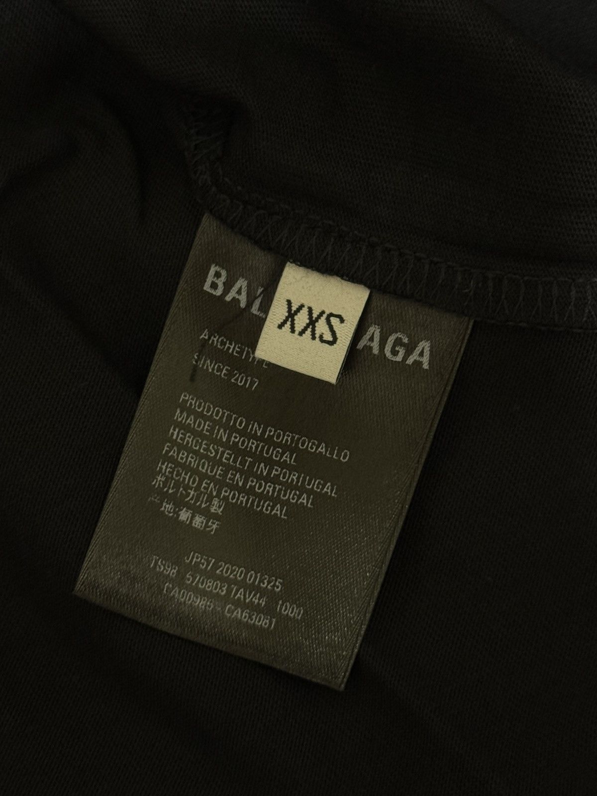 Balenciaga Balenciage black t shirt Size US XXS / EU 40 - 6 Thumbnail