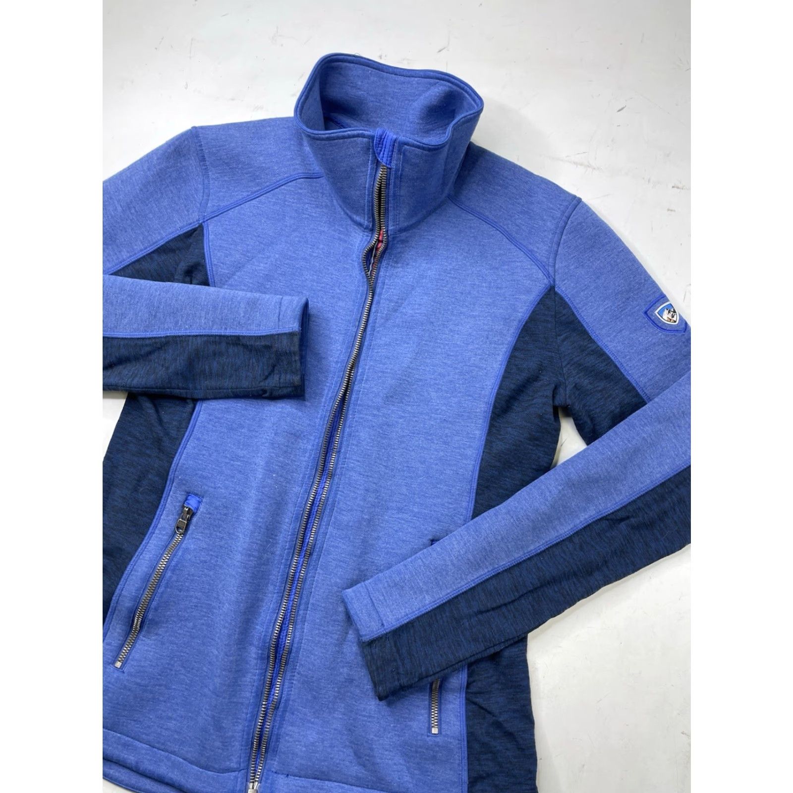 Vintage **Kuhl Project Kestrel Women's Mid-Length Blue Full-Zip Jacket** User: **Kuhl Project Kestrel Women's Mid-Length Full-Zip Blue Jacket** Size M / US 6-8 / IT 42-44 - 2 Thumbnail