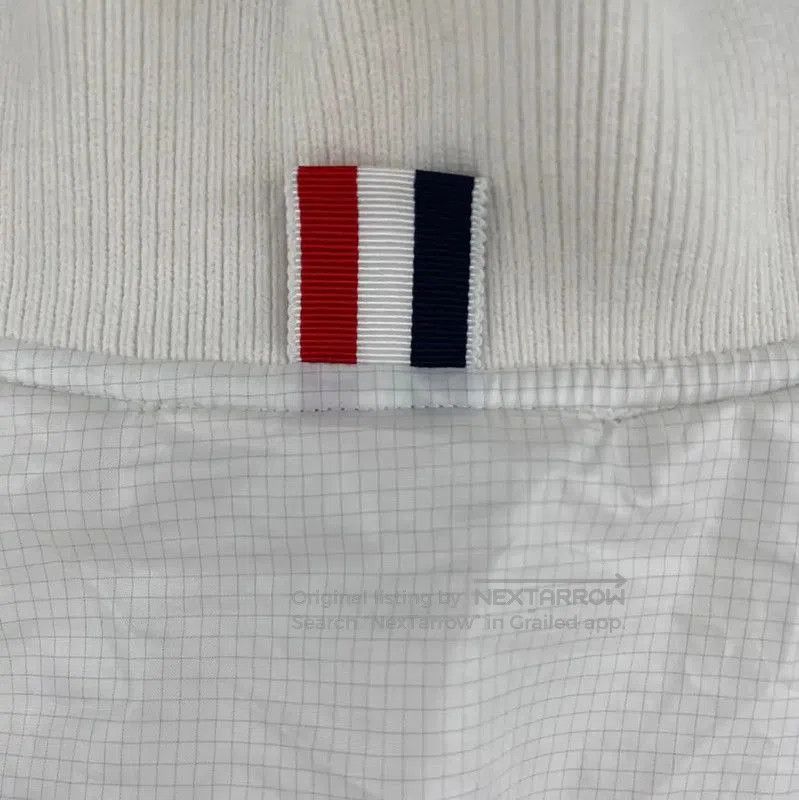 Thom Browne Thom Browne Women's White Jacket with Stripes . Size M / US 6-8 / IT 42-44 - 6 Thumbnail