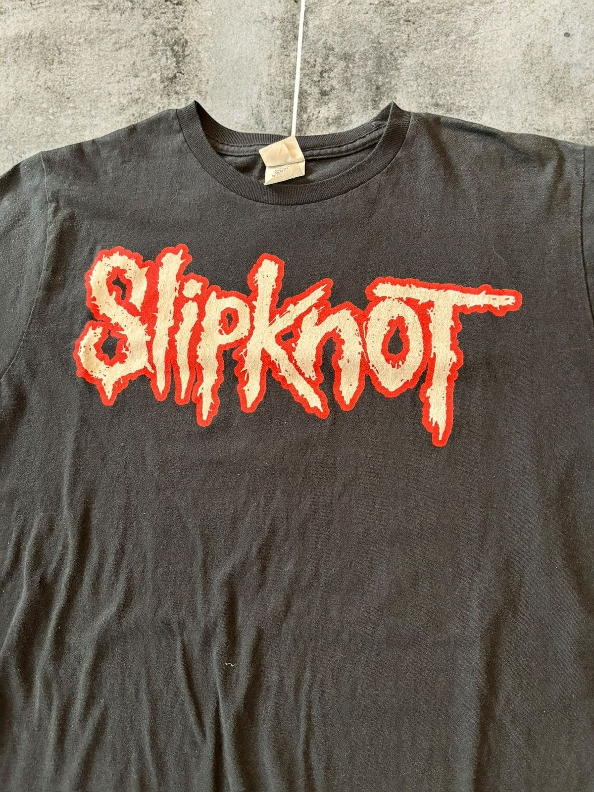 Band Tees × Vintage Vintage Slipknot Logo T Shirt Size US L / EU 52-54 / 3 - 2 Thumbnail