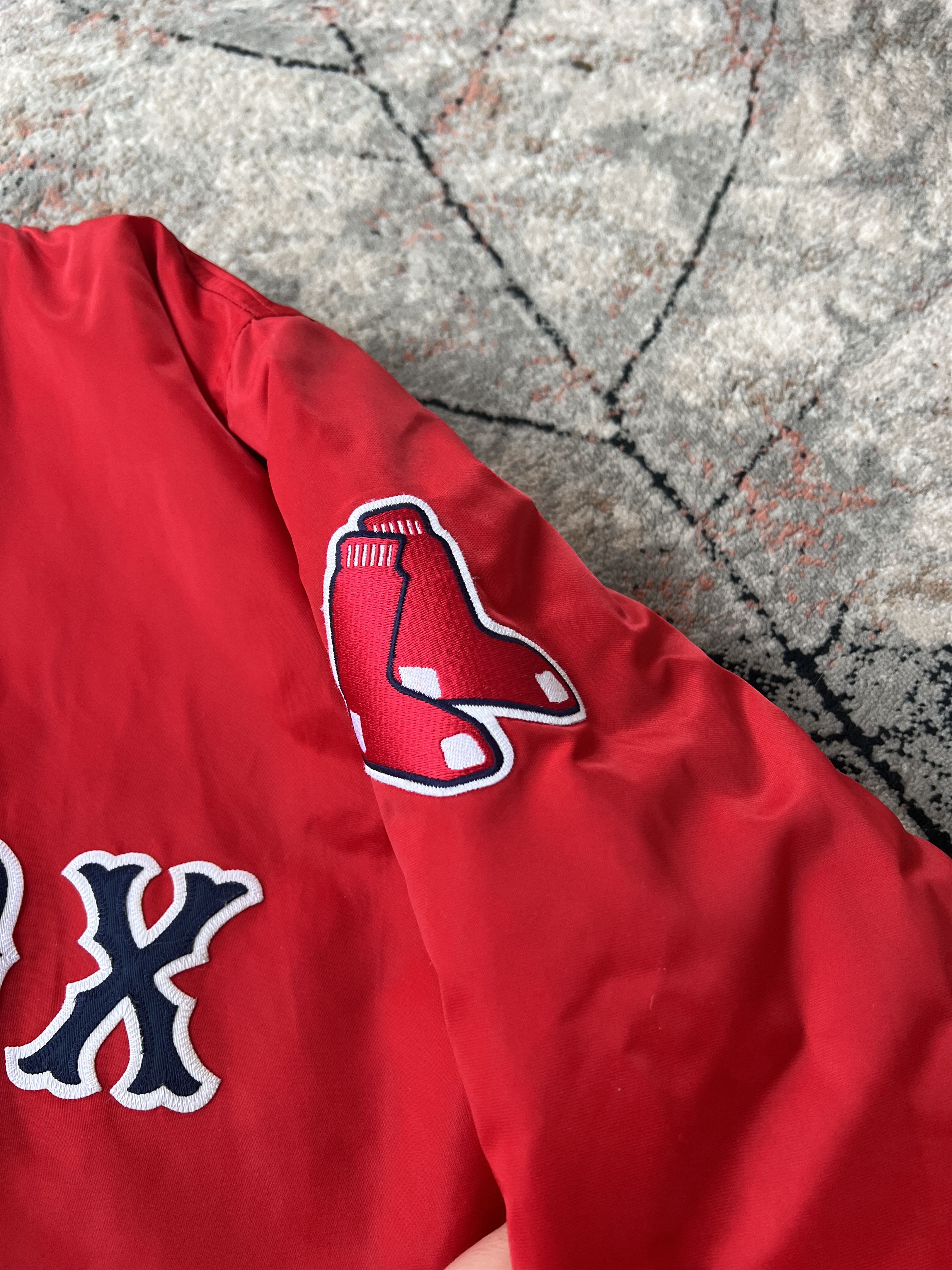 Majestic Majestic Boston Red Sox Bomber Jacket Size US XL / EU 56 / 4 - 12 Thumbnail