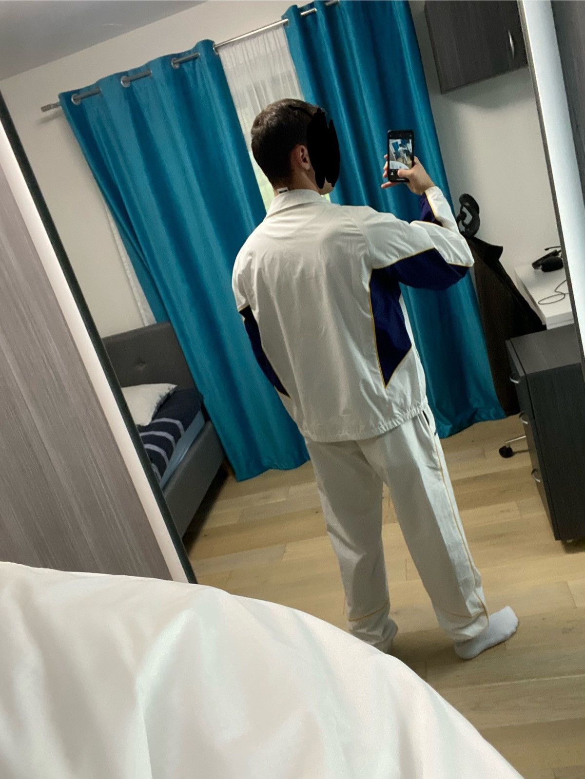 Palace Palamat Palace Shell Tracksuit White Size US L / EU 52-54 / 3 - 4 Thumbnail