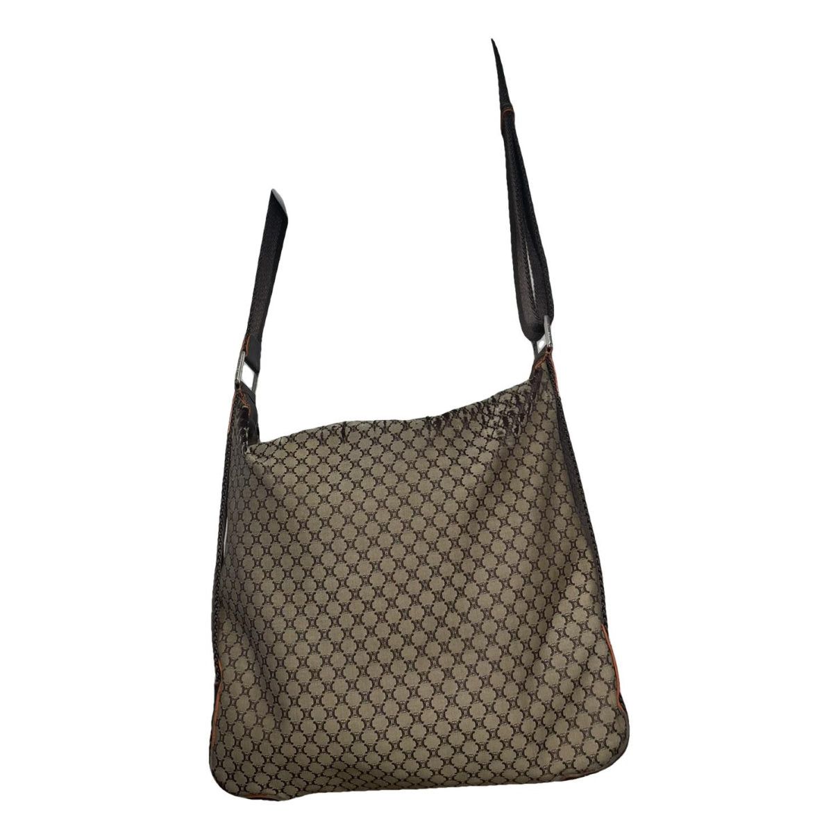 Celine Ava Brown Cotton Handbag Size ONE SIZE - 1 Thumbnail