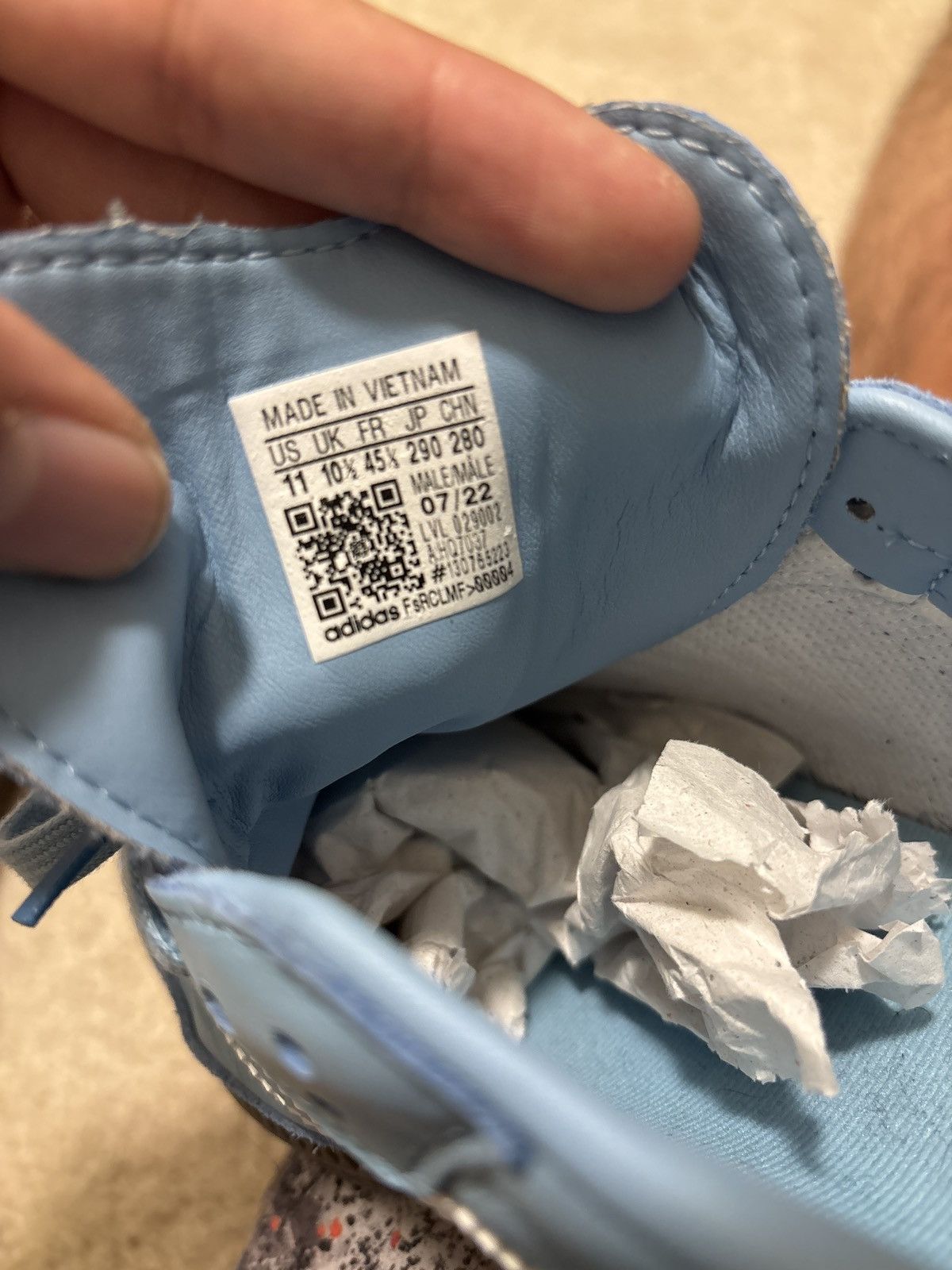 Adidas Adidas Samba Team Argentina Size US 11 / EU 44 - 10 Thumbnail