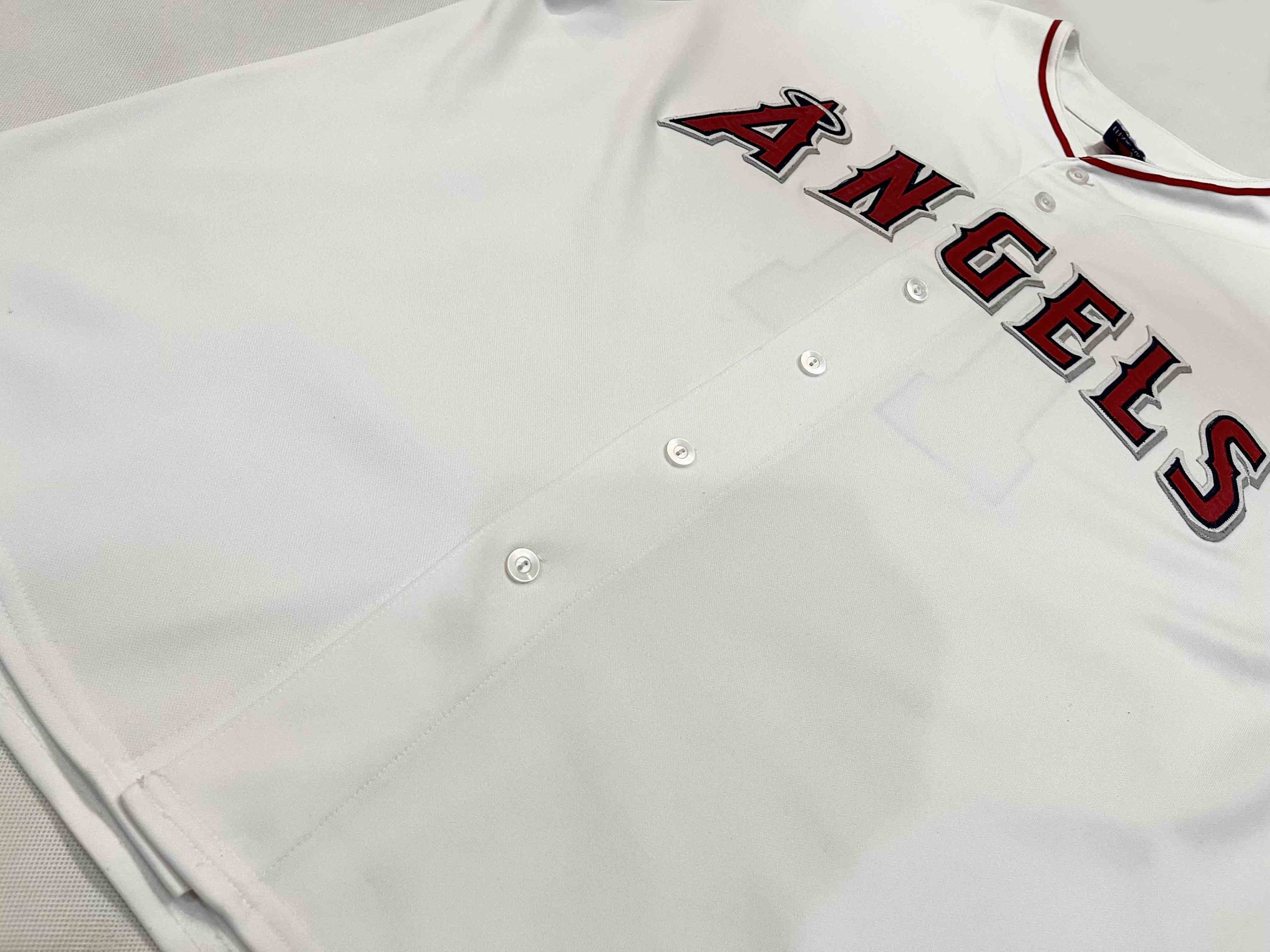 MLB × Majestic × Vintage Majestic MLB California Angels #11 Baseball Jersey Size US XXL / EU 58 / 5 - 8 Thumbnail