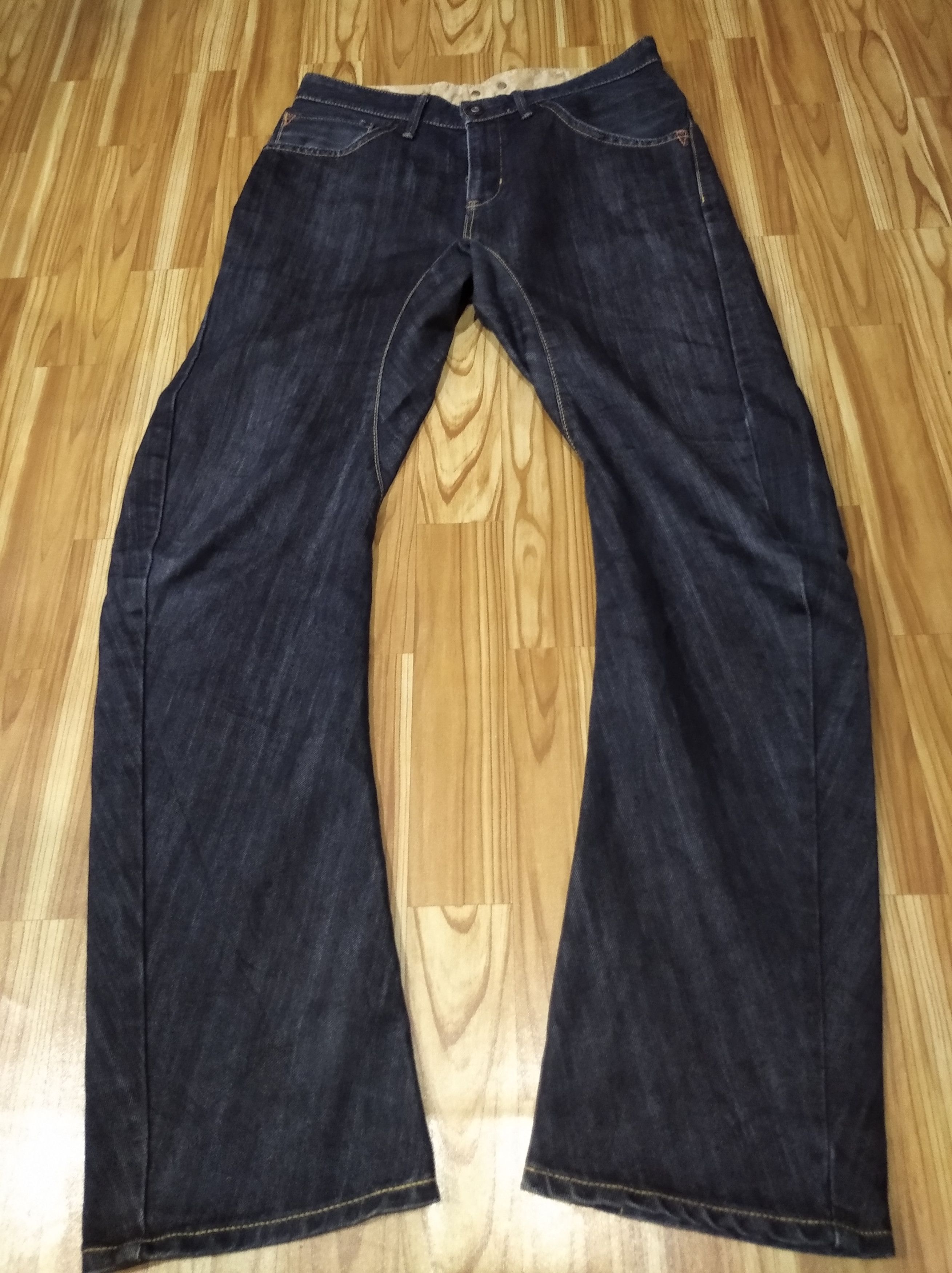 Edwin × If Six Was Nine × Japanese Brand Vintage Edwin E Function Engineered Curve Leg Mud Jeans Size US 30 / EU 46 - 2 Thumbnail