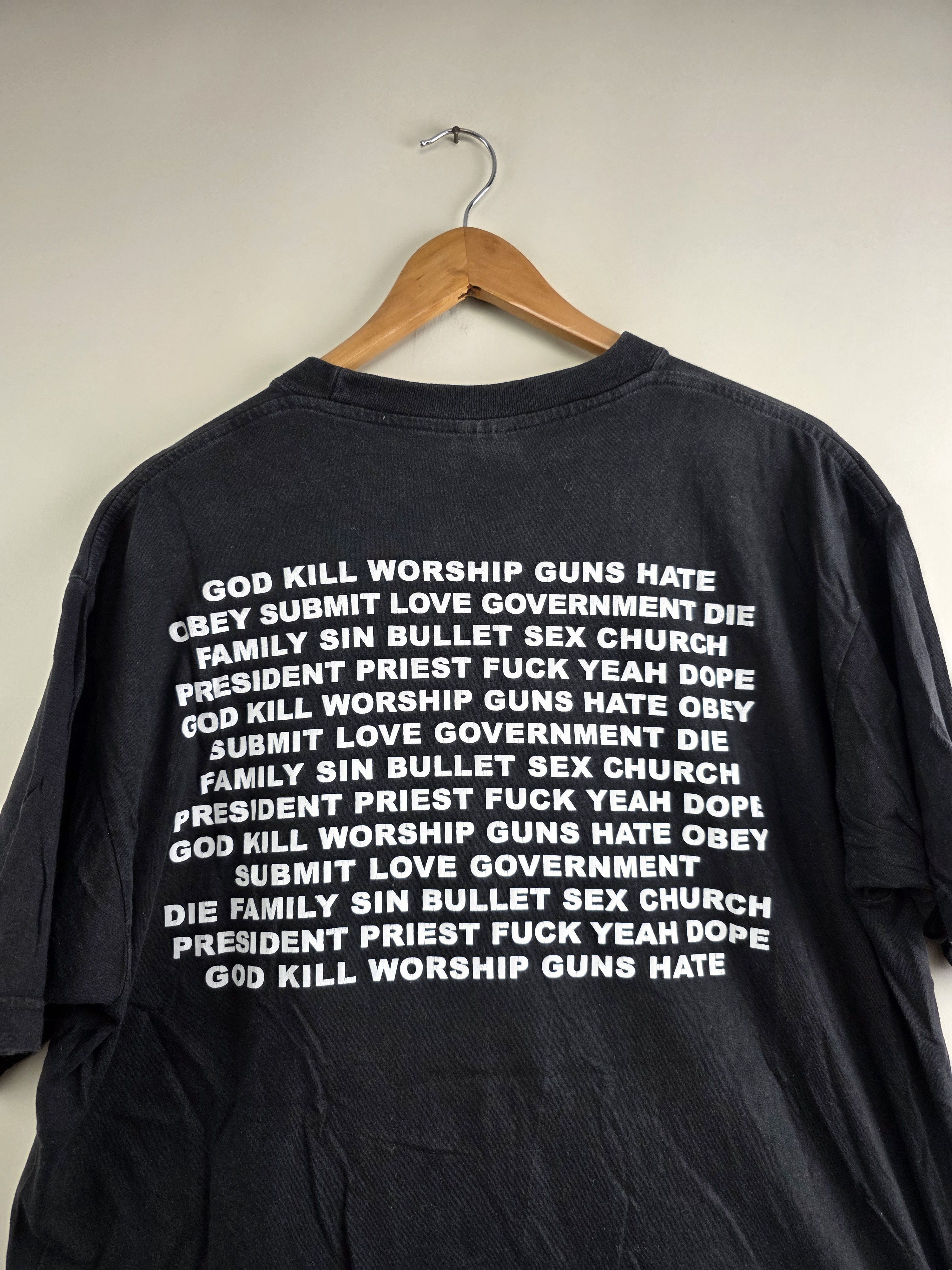 Band Tees × Marilyn Manson × Vintage 2001 Marilyn Manson Hollywood XL 23" 28.5" Size US XL / EU 56 / 4 - 7 Thumbnail