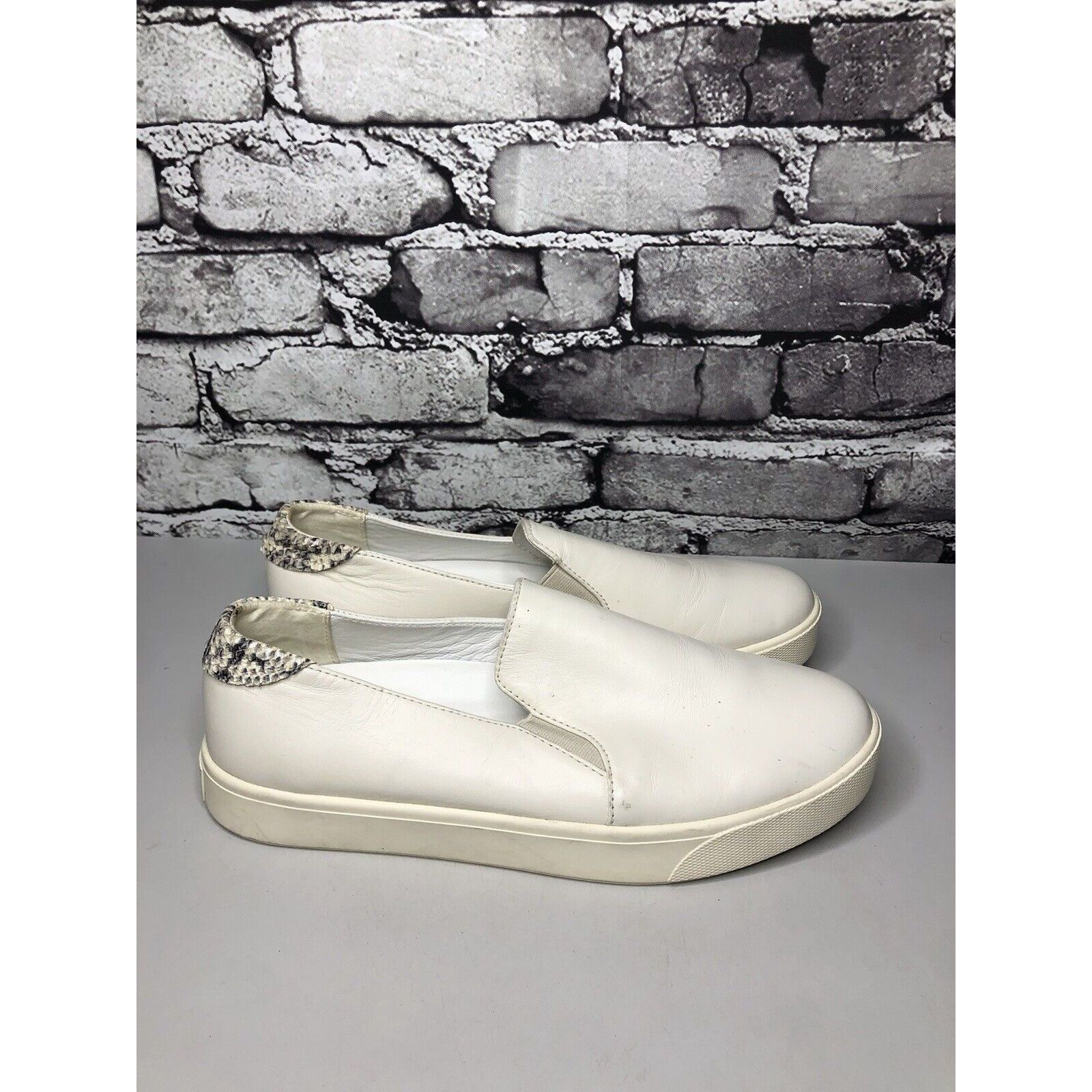 Cole Haan Cole Haan Grand Pro White Leather Slip On Casual Sneakers Sh Size US 9 / IT 39 - 12 Thumbnail