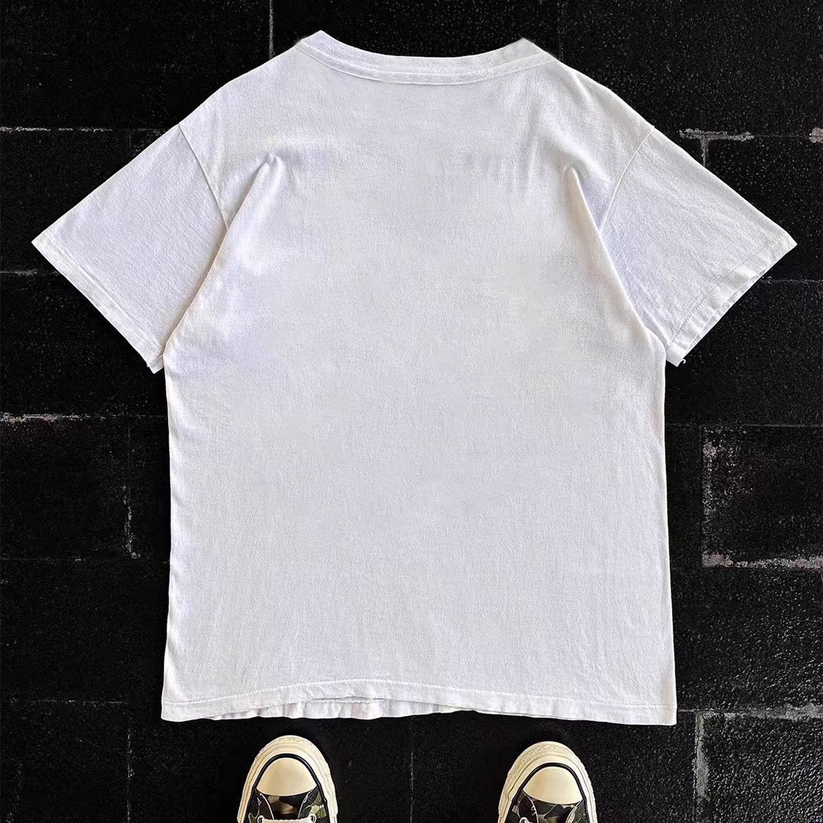Other Street washed retro loose palm print t-shirt Size US M / EU 48-50 / 2 - 2 Thumbnail