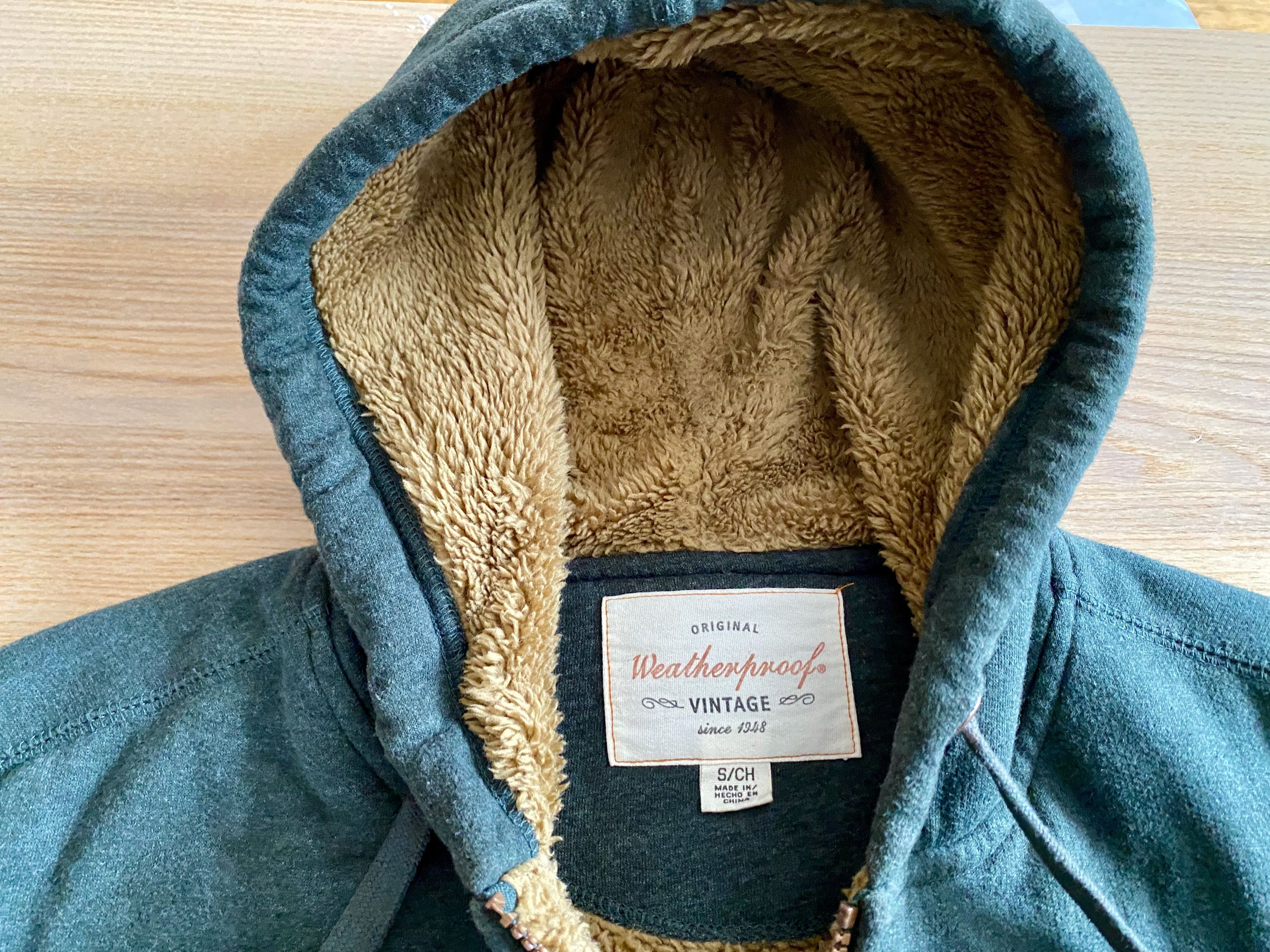 Weatherproof Green Fur Hoodie from Weatherproof Size US S / EU 44-46 / 1 - 3 Thumbnail