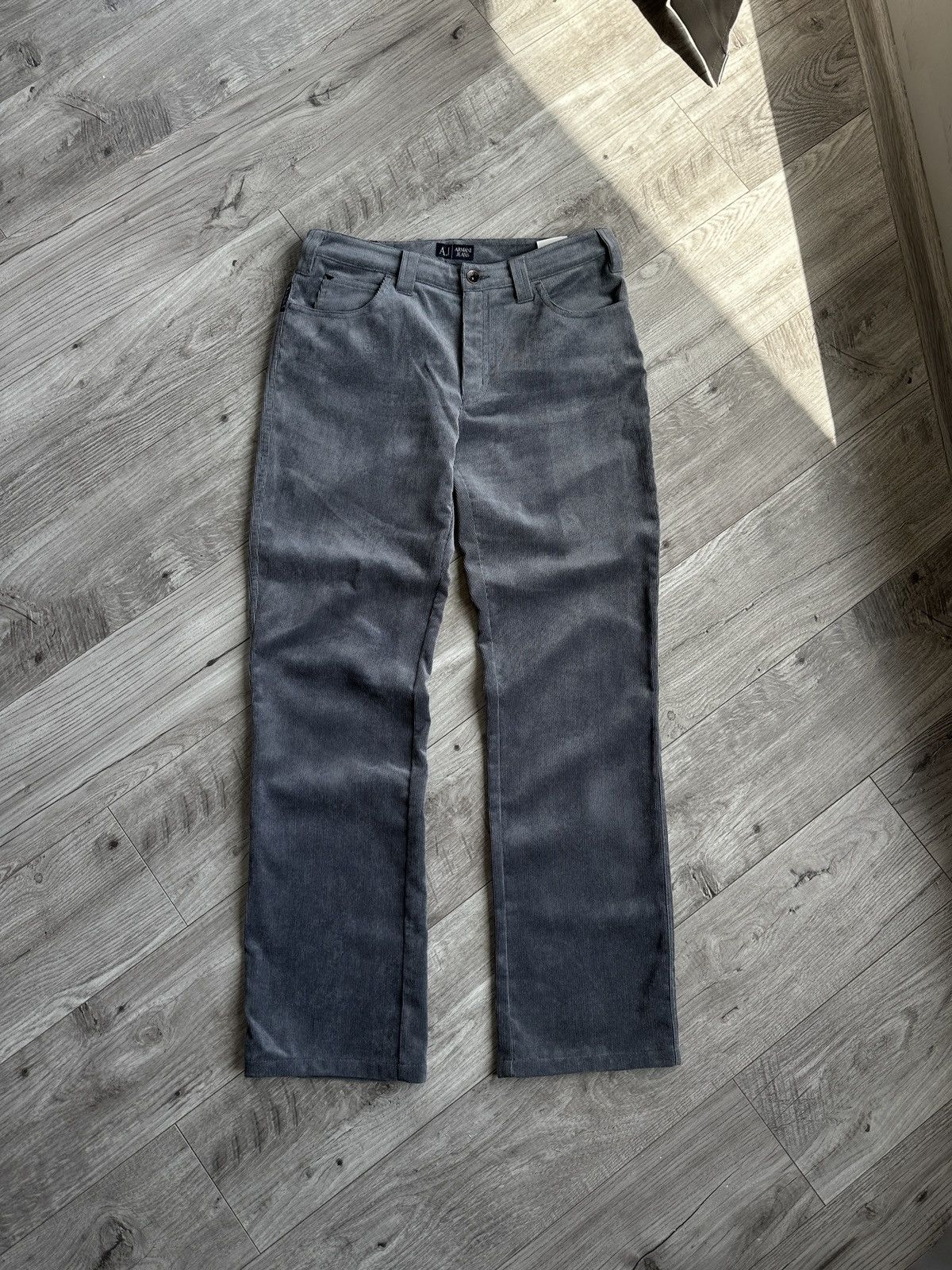 Armani corduroy vintage straight men’s pants jeans