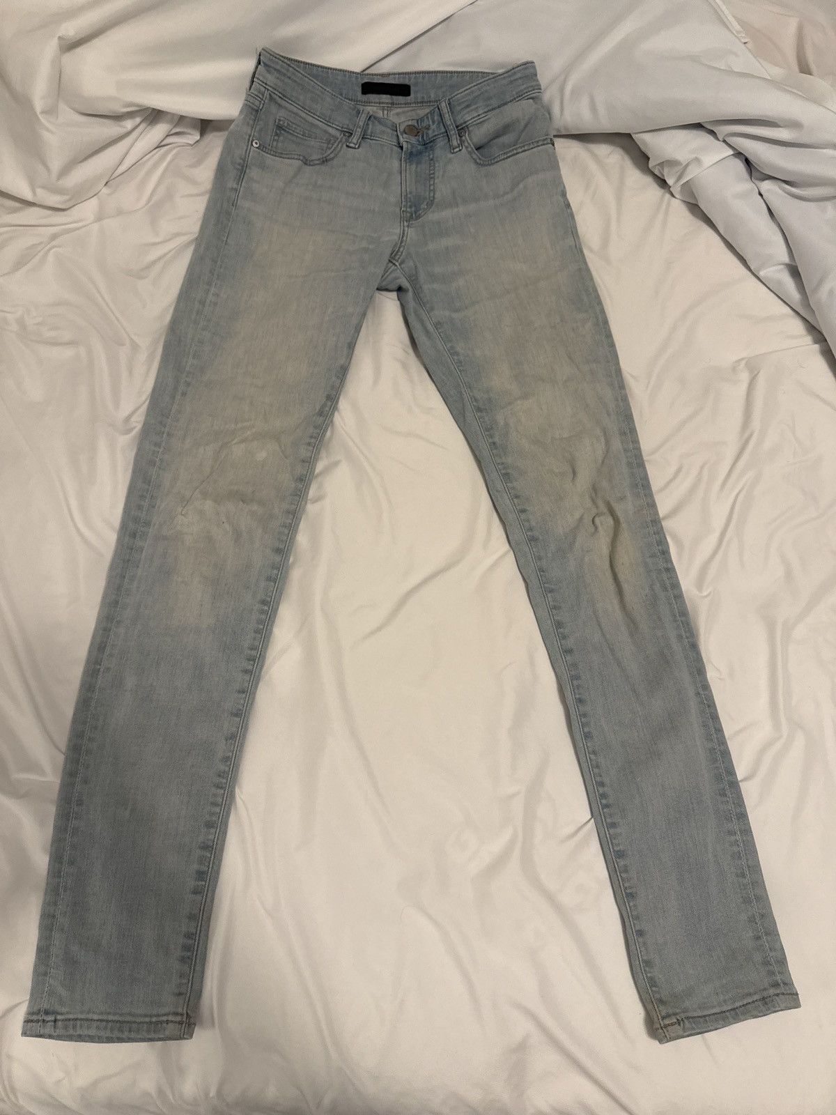 Uniqlo Uniqlo Straight Slim Fit Jean Size US 34 / EU 50 - 2 Thumbnail