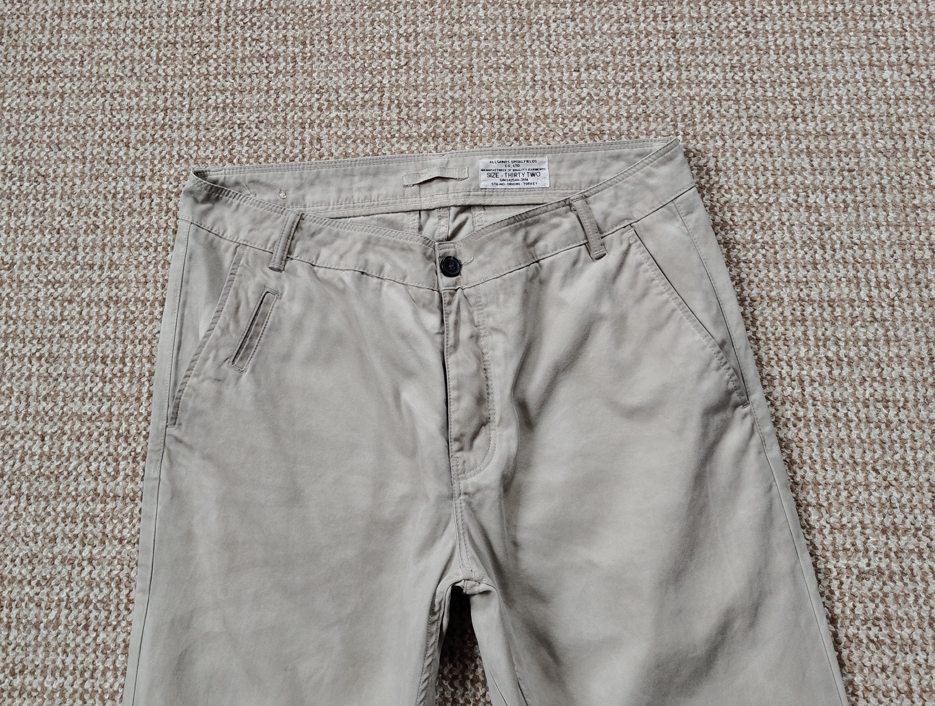 Allsaints Allsaints Pseudo Chino Pants sz W32 Size US 32 / EU 48 - 5 Thumbnail