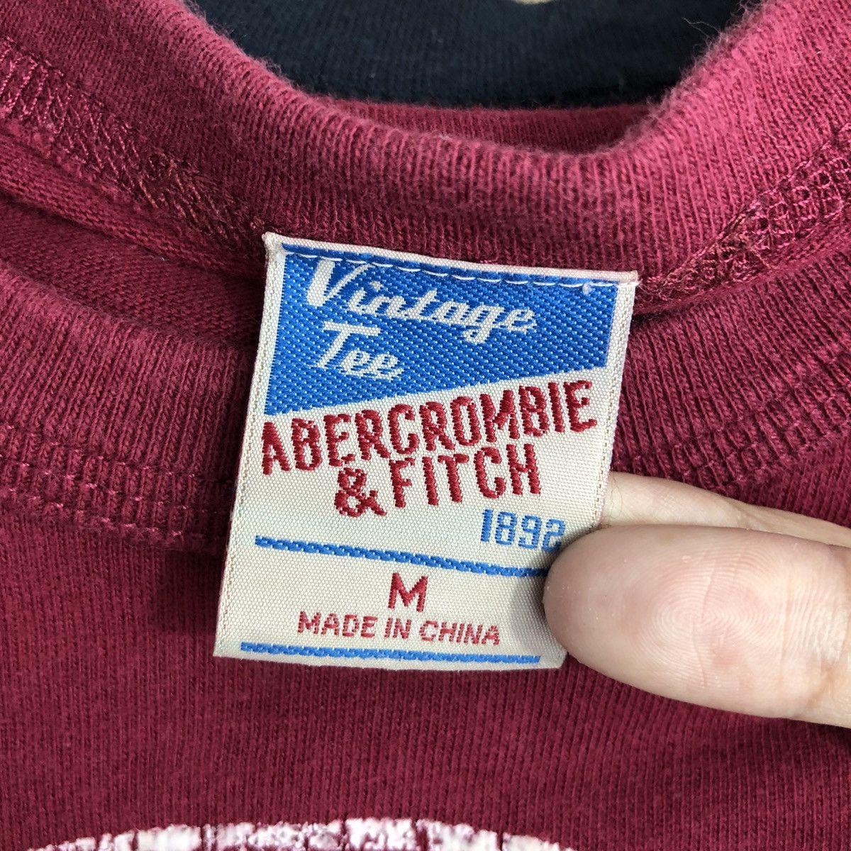 Abercrombie & Fitch Vintage Abercrombie & Fitch Tee Shirt Big Logo Size US M / EU 48-50 / 2 - 5 Thumbnail