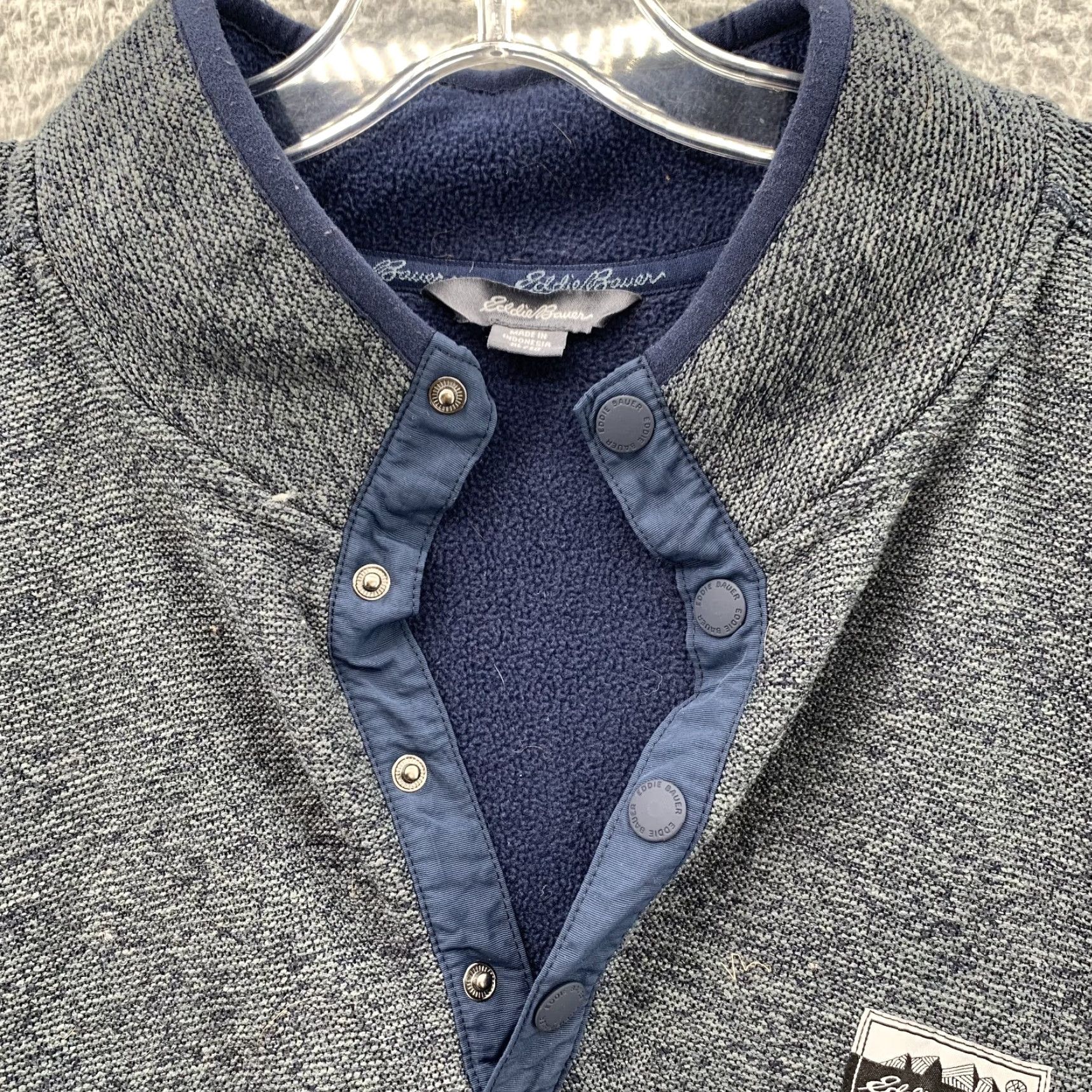 Eddie Bauer Eddie Bauer Sweater Men's XL 1/4 Button Outdoor Gorpcore Preppy Performance Tech Shirt Size US XL / EU 56 / 4 - 3 Thumbnail