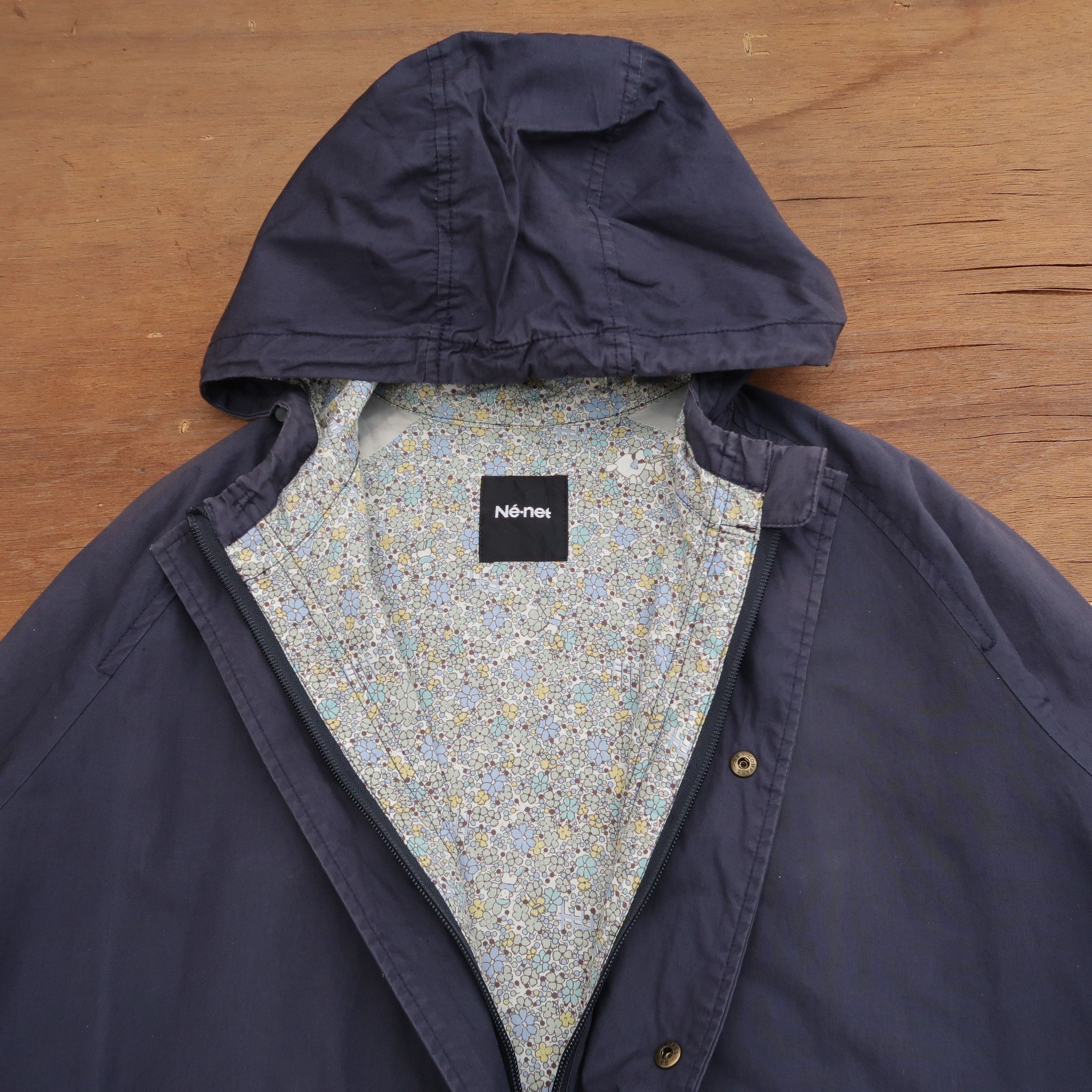 Issey Miyake Vintage Ne-net Issey Miyake Floral Hunting Jacket Size US M / EU 48-50 / 2 - 6 Thumbnail