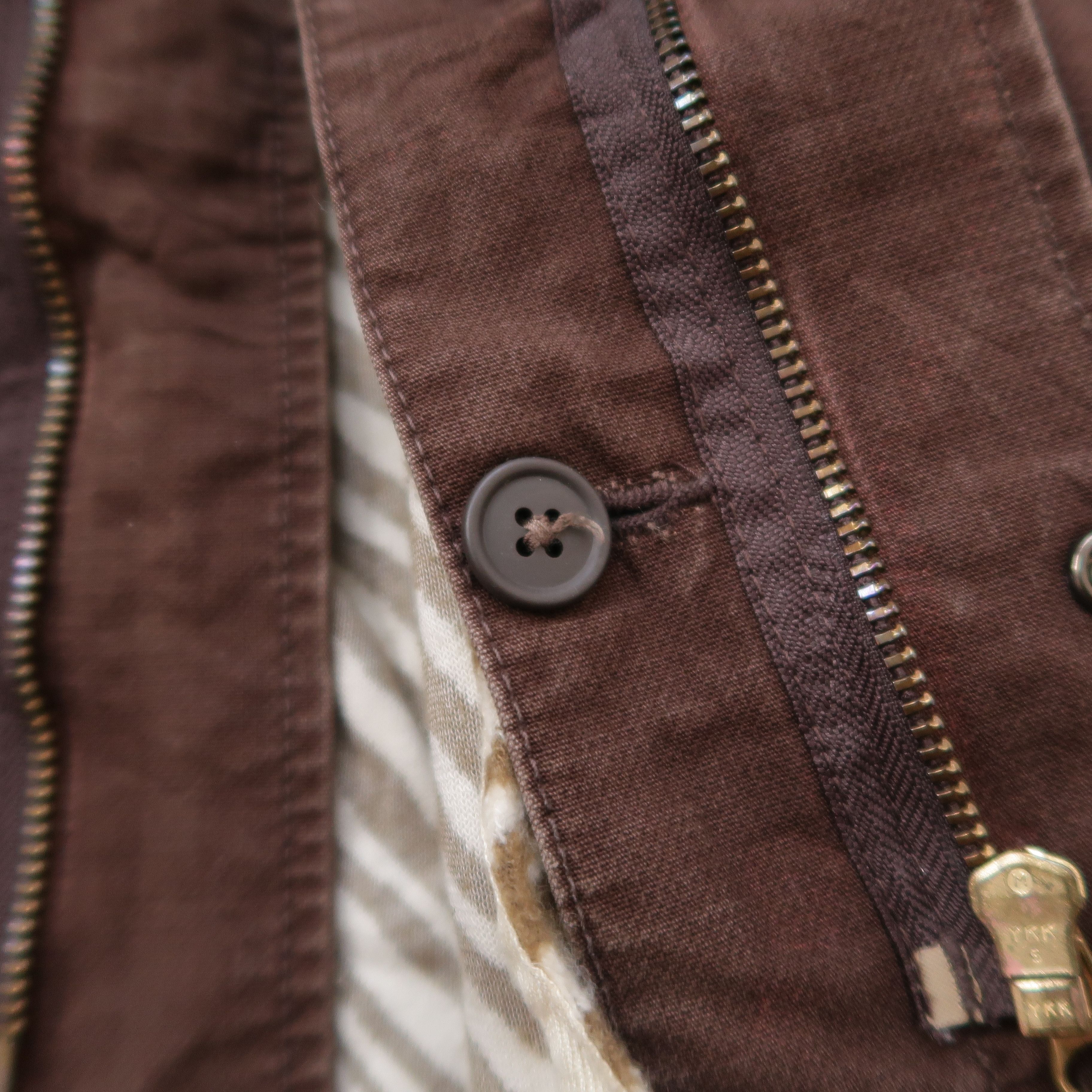 Hysteric Glamour 90s Ozone Rocks Hysteric Glamour Military Jacket Distressed Size US S / EU 44-46 / 1 - 11 Thumbnail